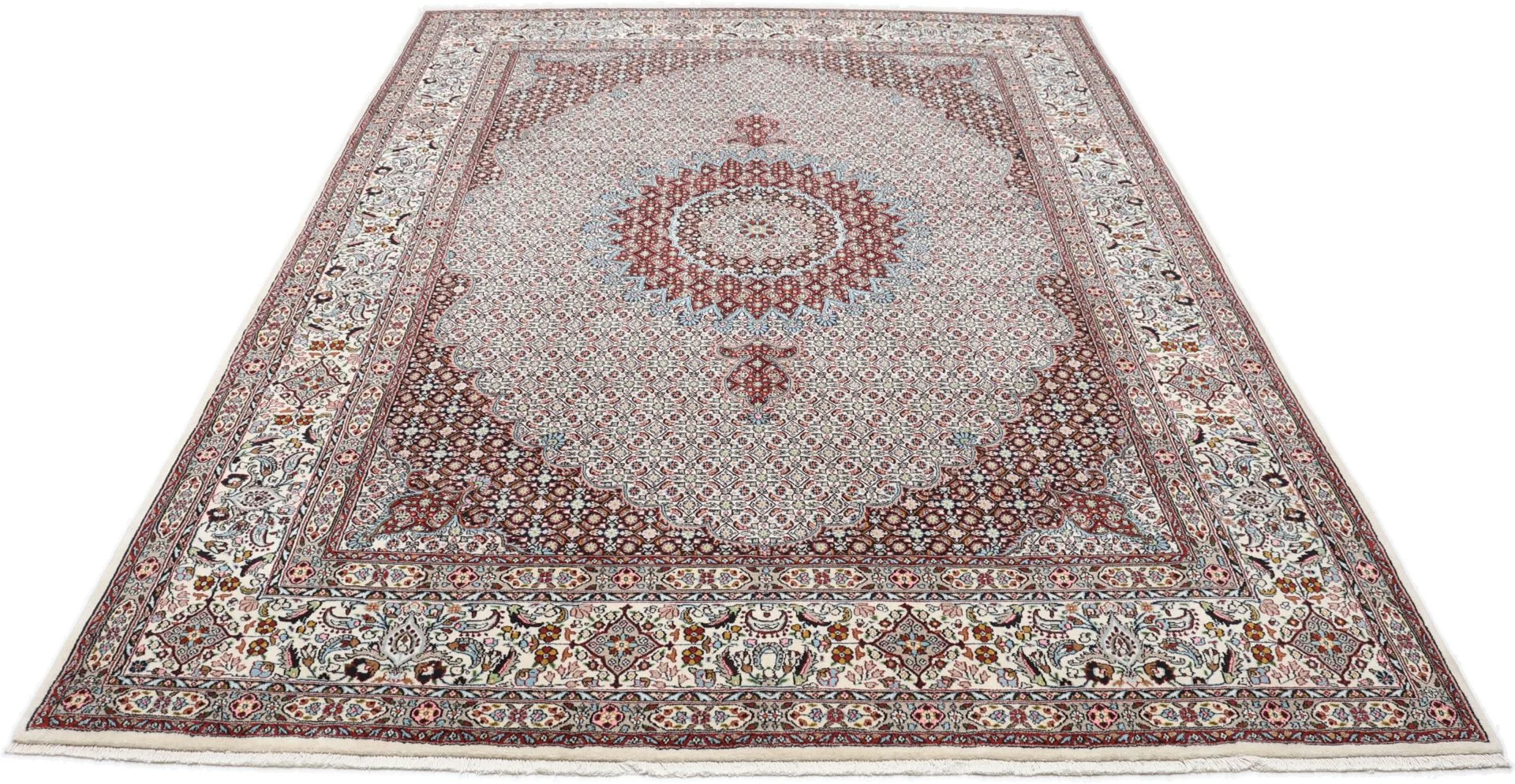 Alternative view of Wool Moud Persian Rug 250 × 345 cm, hand-knotted