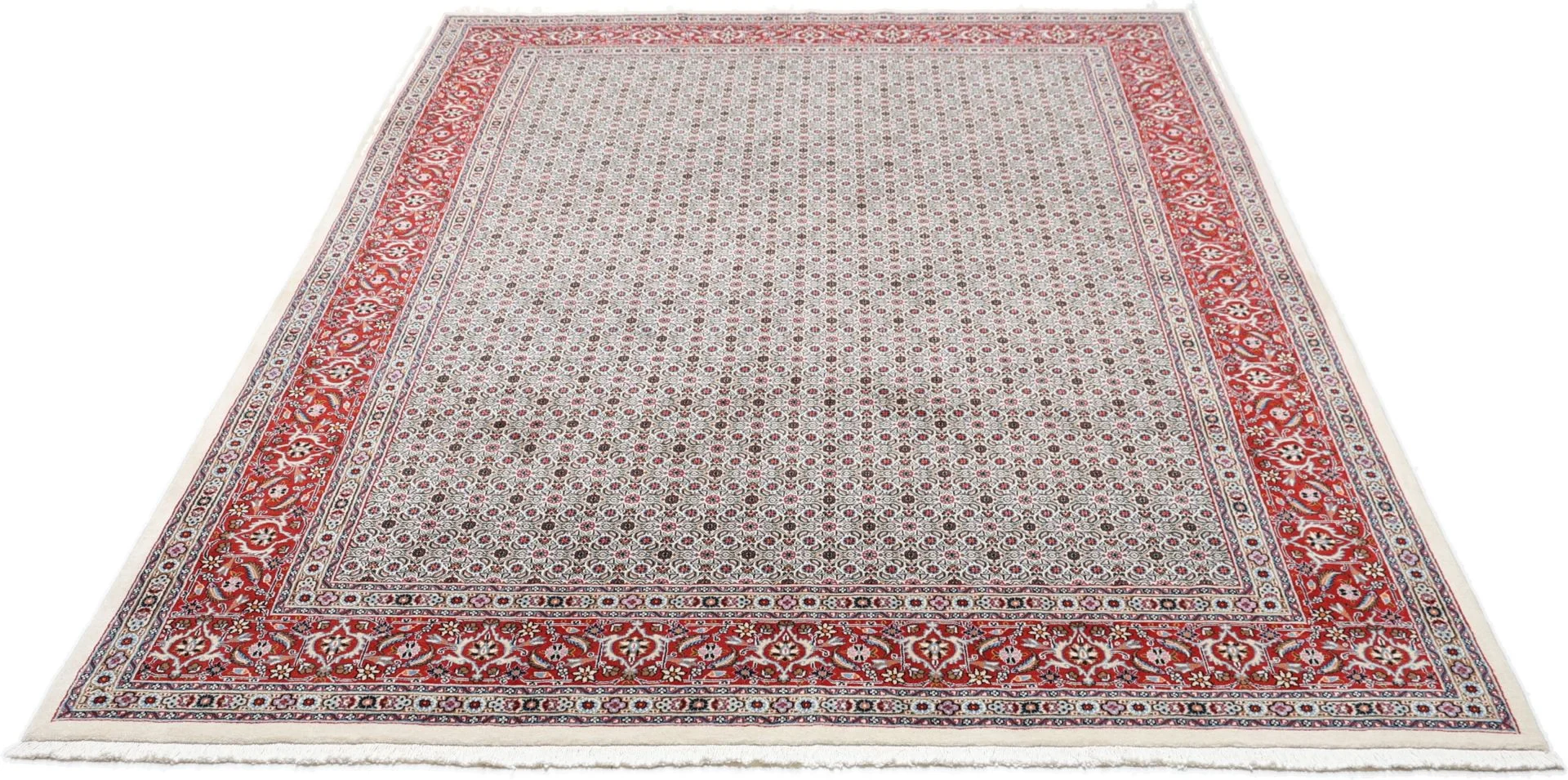 Alternative view of Wool Moud Persian Rug 247 × 350 cm, hand-knotted