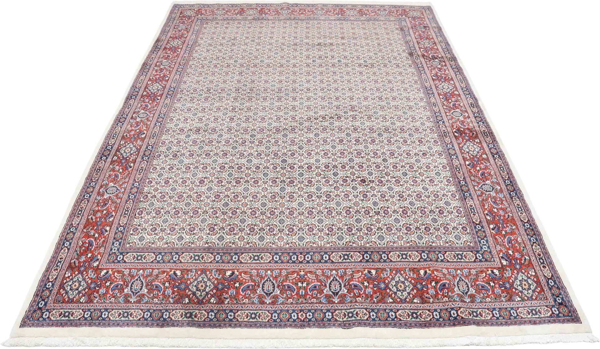 Alternative view of Moud Persian Rug 206 × 293 cm in Wool, hand-knotted