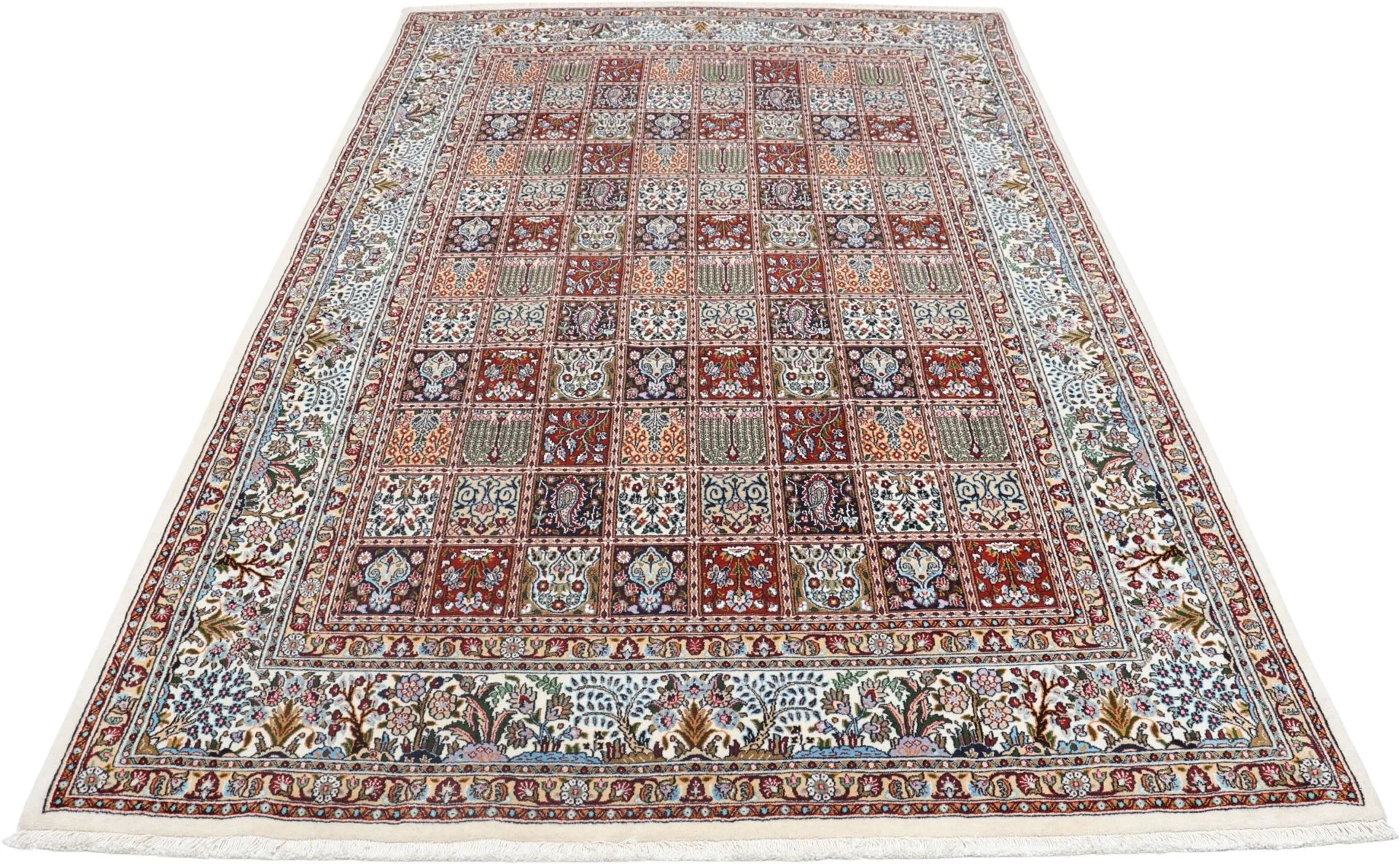 Alternative view of Moud Persian Rug 200 × 302 cm in Wool, hand-knotted