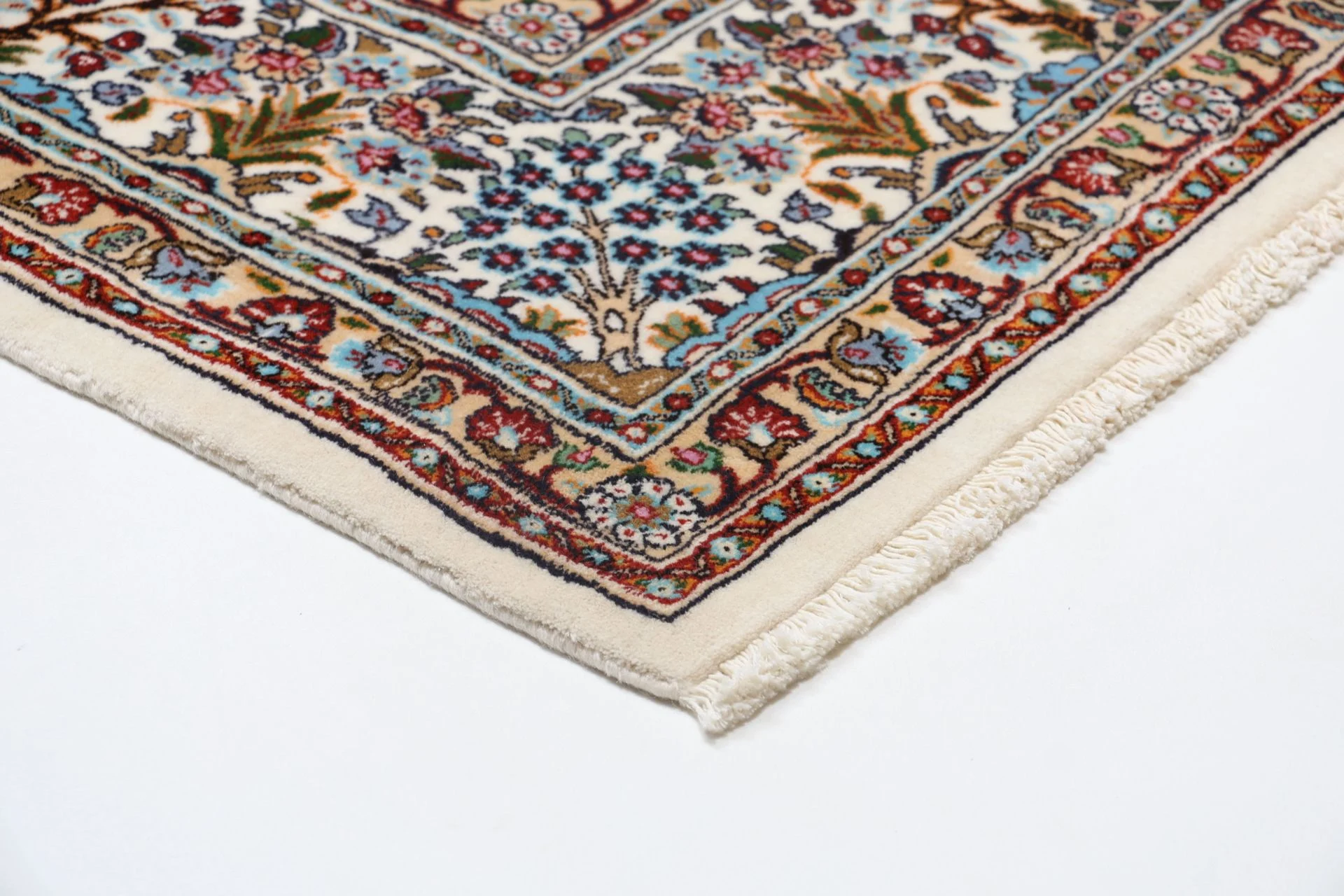 Moud Persian Rug 200 × 302 cm in Wool, hand-knotted - Image 6