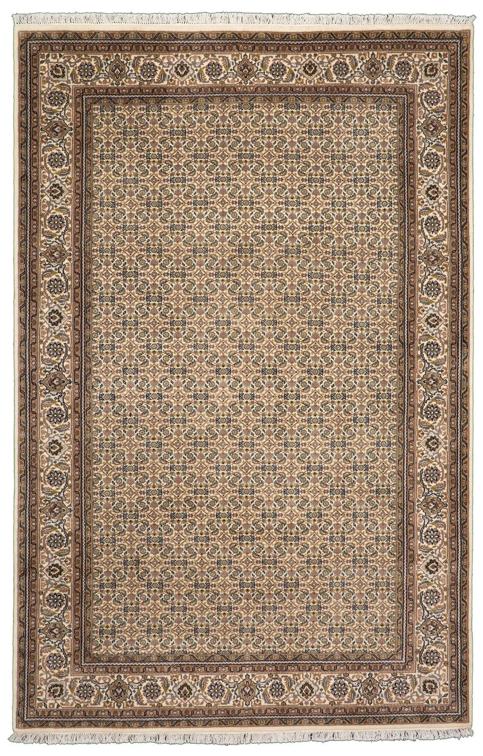 Bijar Indian Rug 200 × 305 cm in Wool, hand-knotted