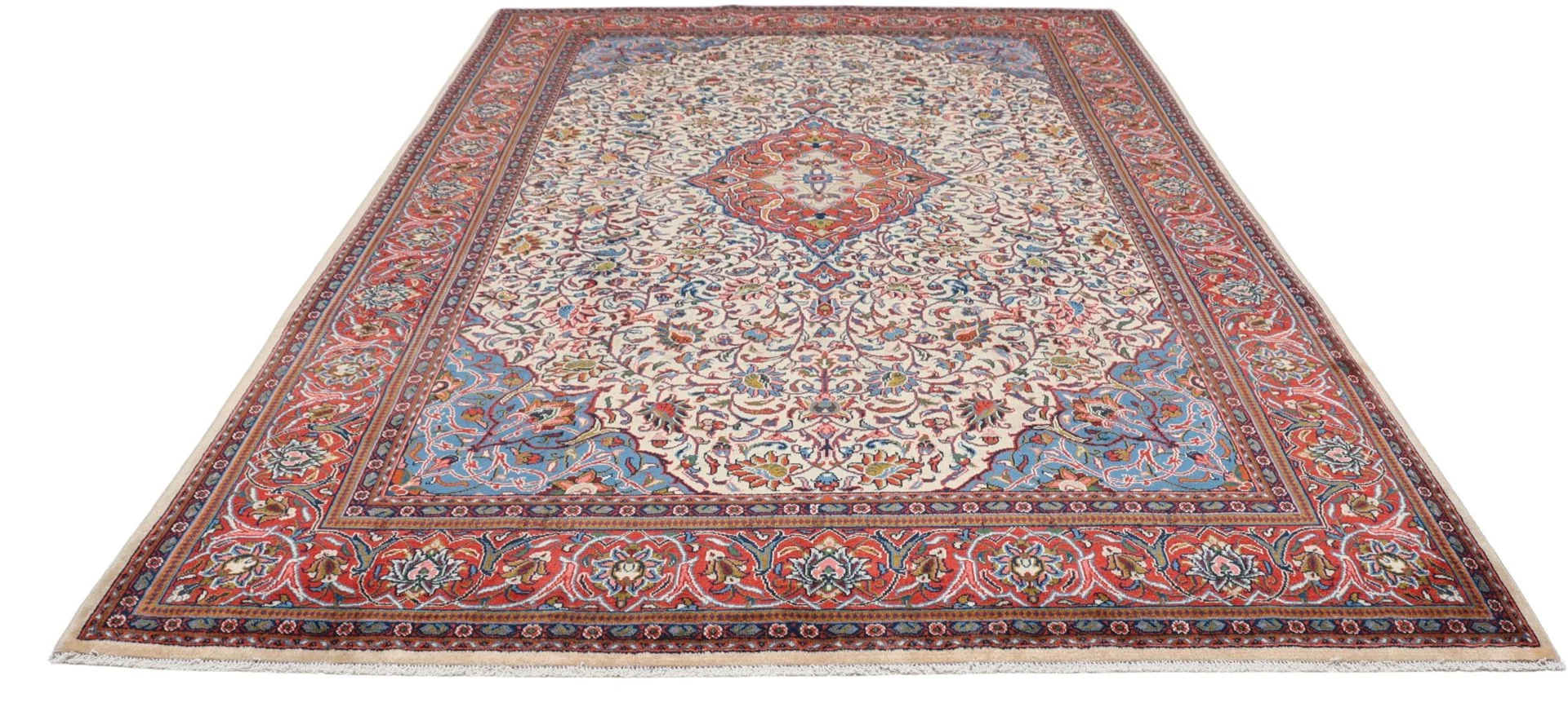 Alternative view of Sarouk Persian Rug 197 × 310 cm in Wool, hand-knotted