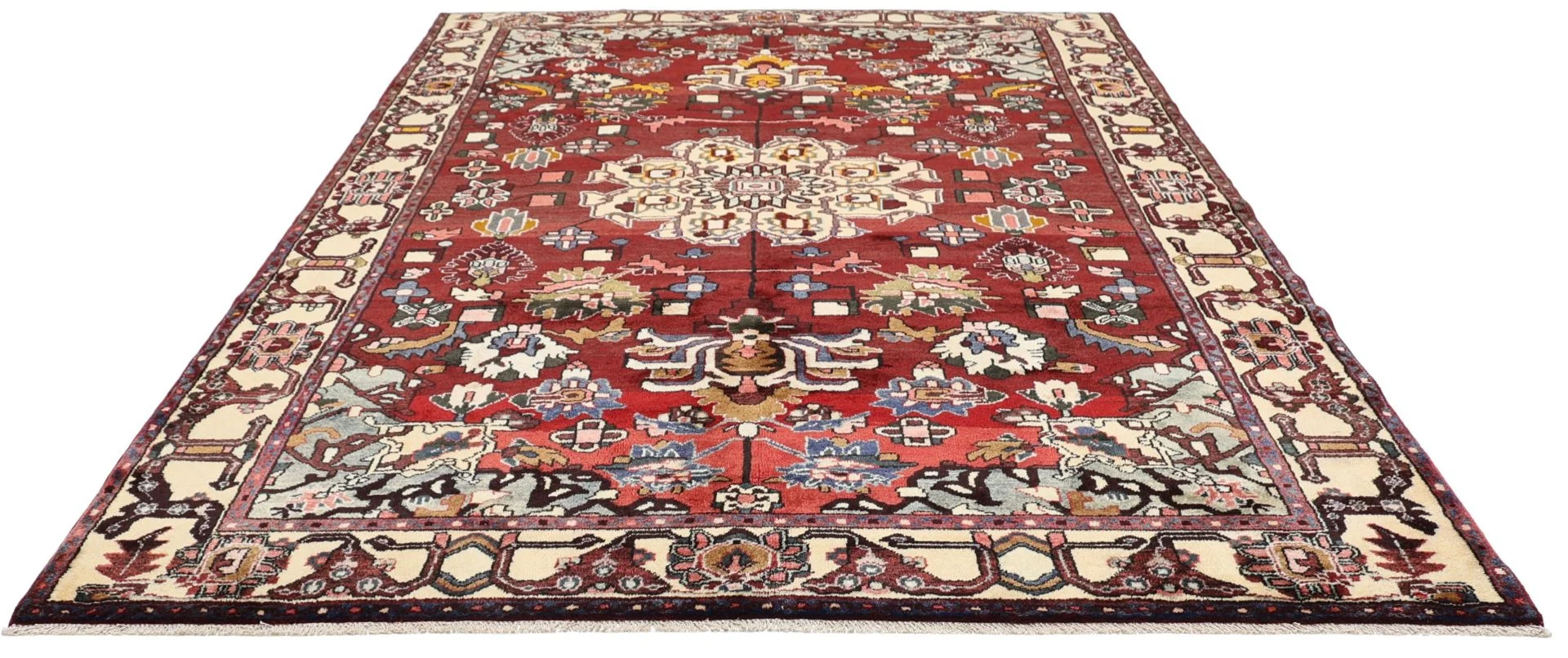 Alternative view of Wool Bakhtiari Persian Rug 215 × 300 cm, hand-knotted
