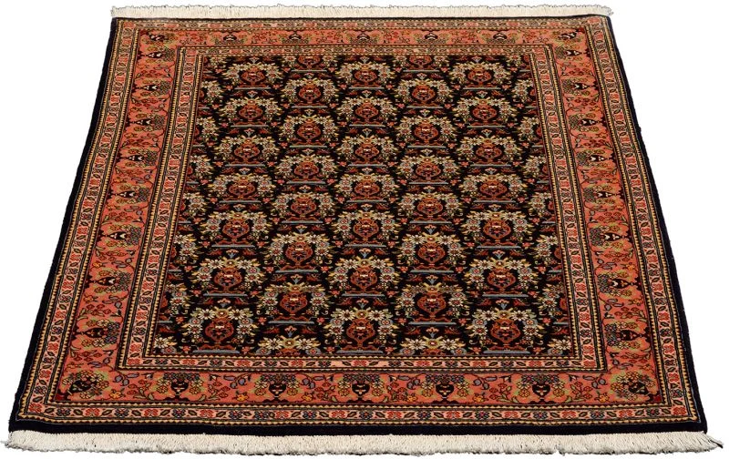 Alternative view of Tabriz Persian Rug 103 × 147 cm in Wool, hand-knotted