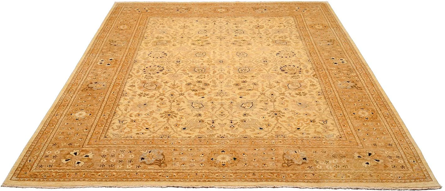 Alternative view of Hand-Knotted Ziegler Pakistani Rug, 273 × 357 cm, Wool