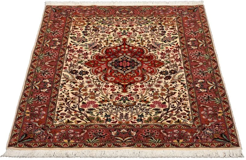Alternative view of Tabriz Persian Rug 103 × 155 cm in Wool, hand-knotted