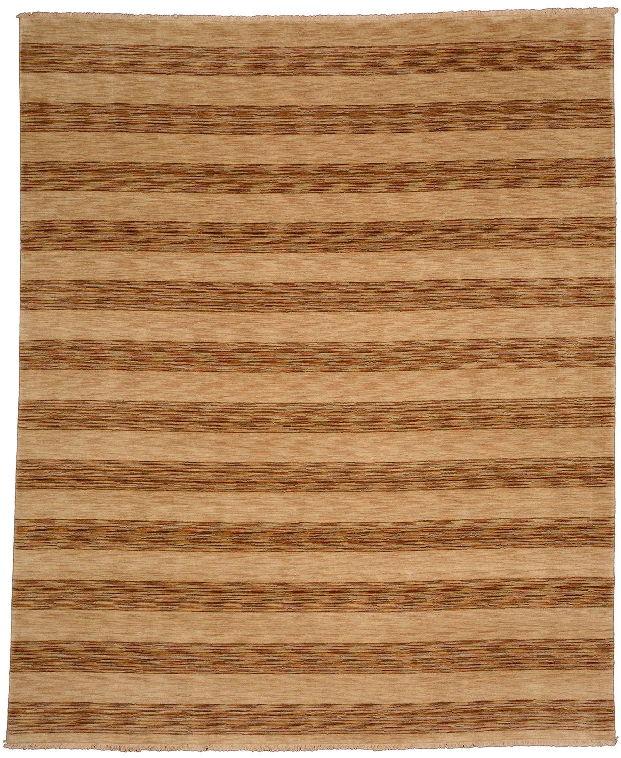 Hand-Knotted Loribaft Indian Rug, 250 × 300 cm, Wool