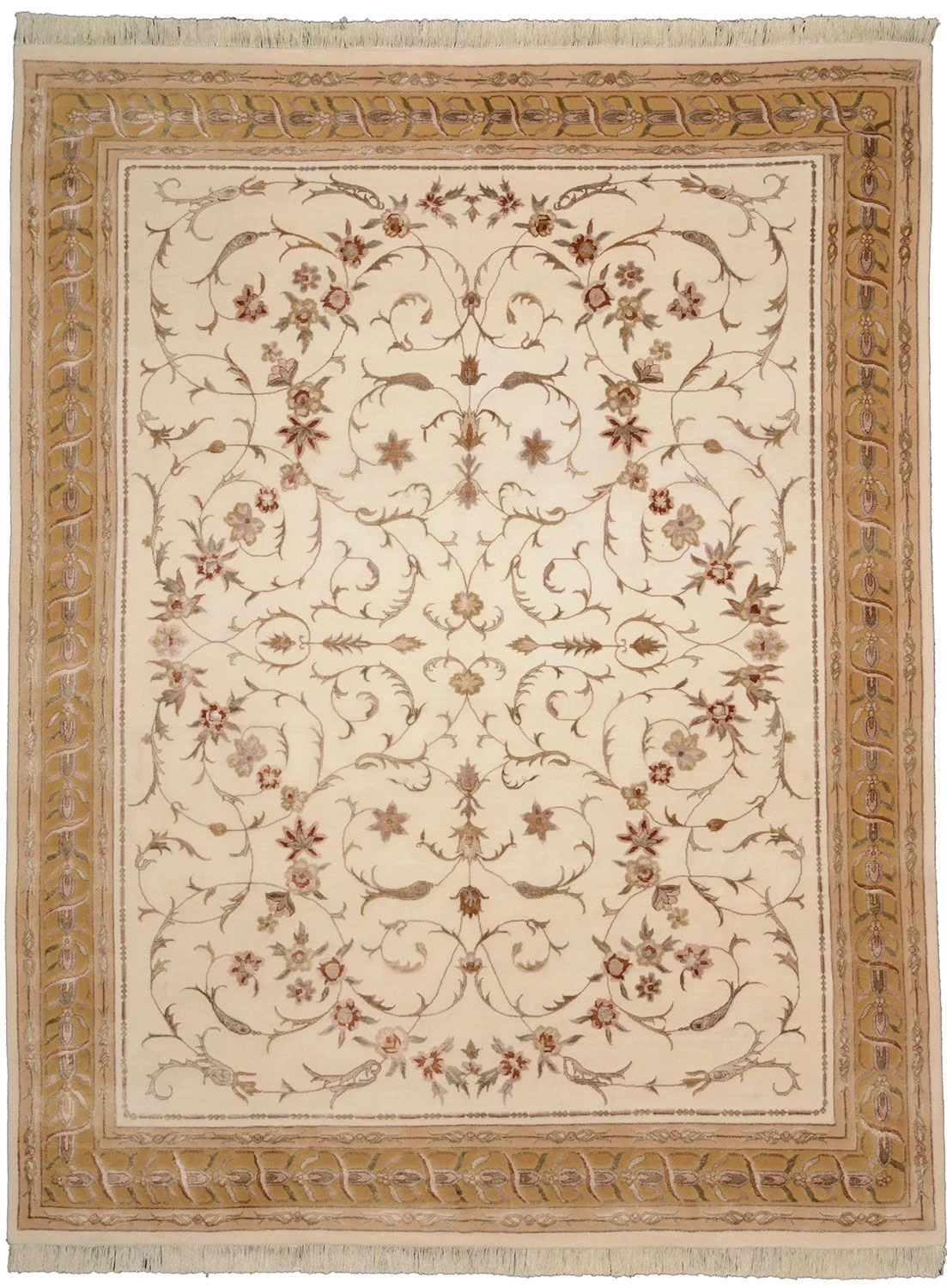 Wool Tabriz Chinese Rug 239 × 306 cm, hand-knotted