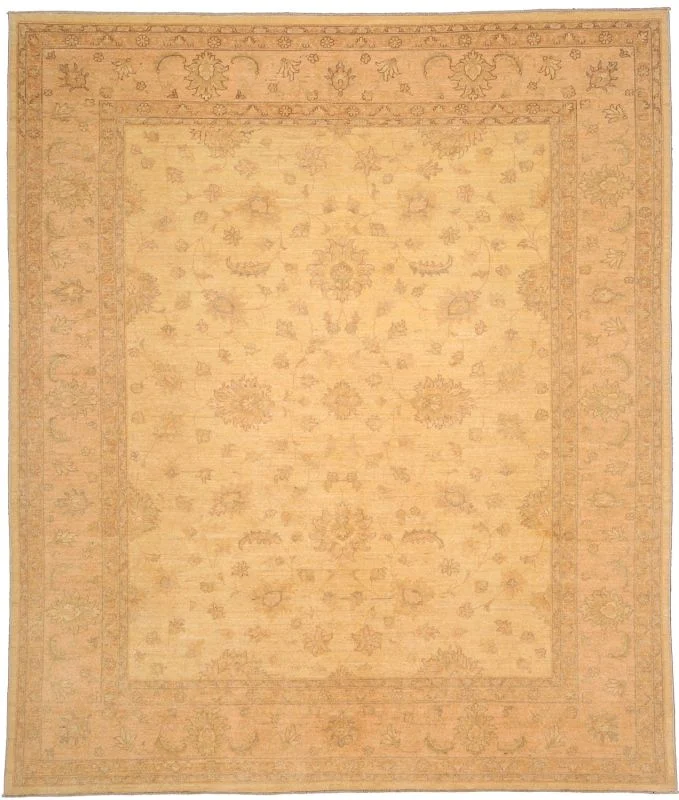 Ziegler Pakistani Rug 253 × 292 cm in Wool, hand-knotted