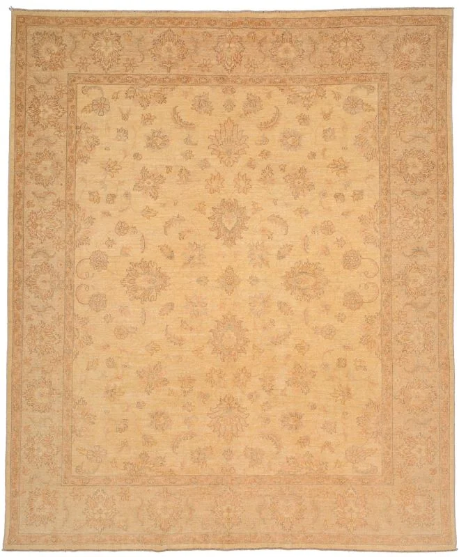 Hand-Knotted Ziegler Pakistani Rug, 245 × 301 cm, Wool