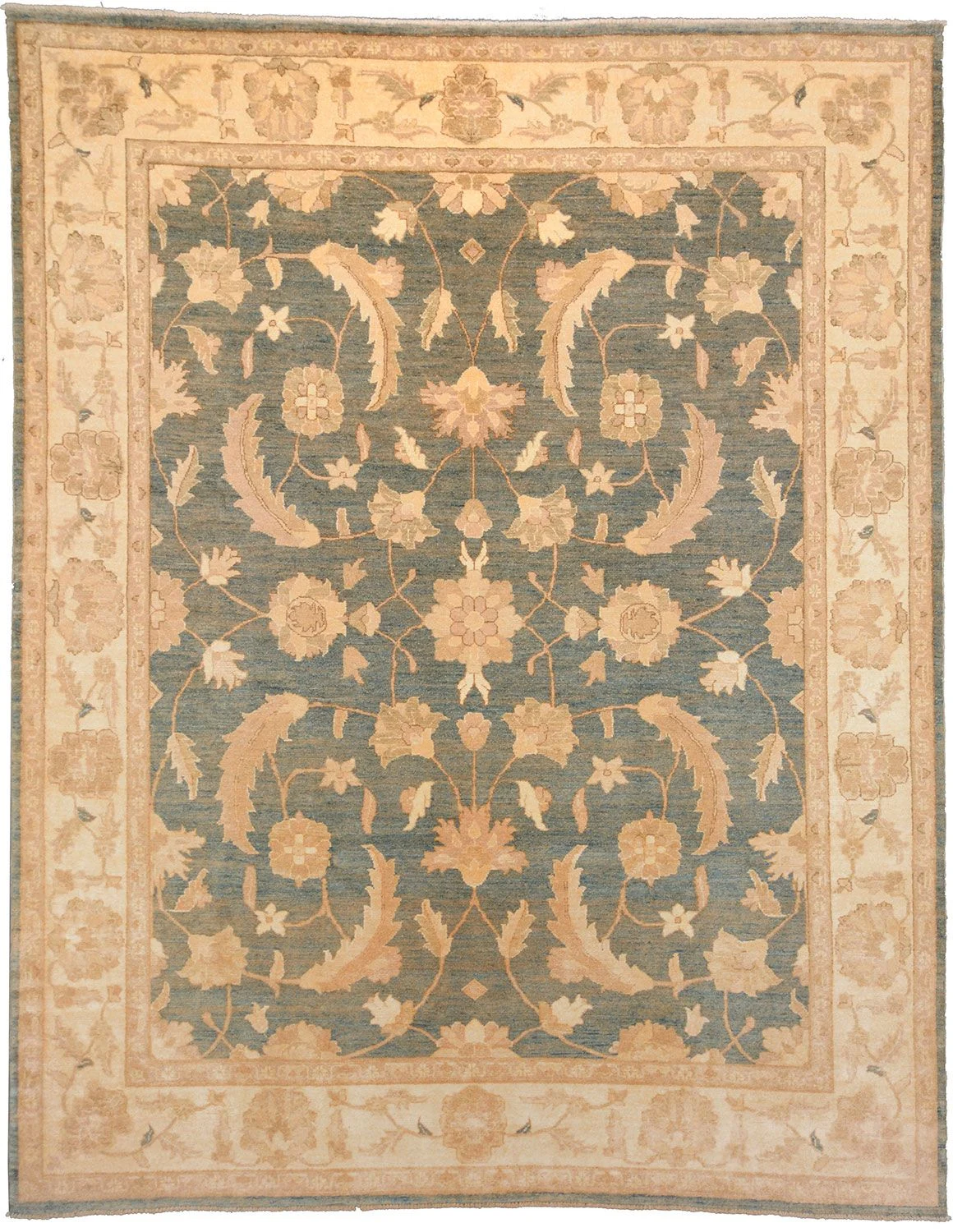 Ziegler Pakistani Rug 255 × 307 cm in Wool, hand-knotted