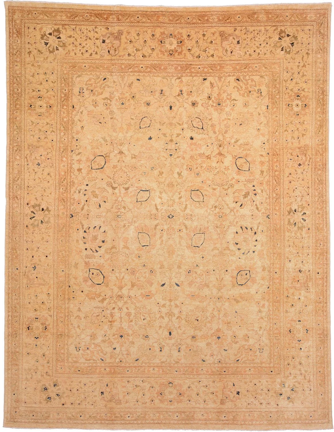 Hand-Knotted Ziegler Pakistani Rug, 234 × 305 cm, Wool