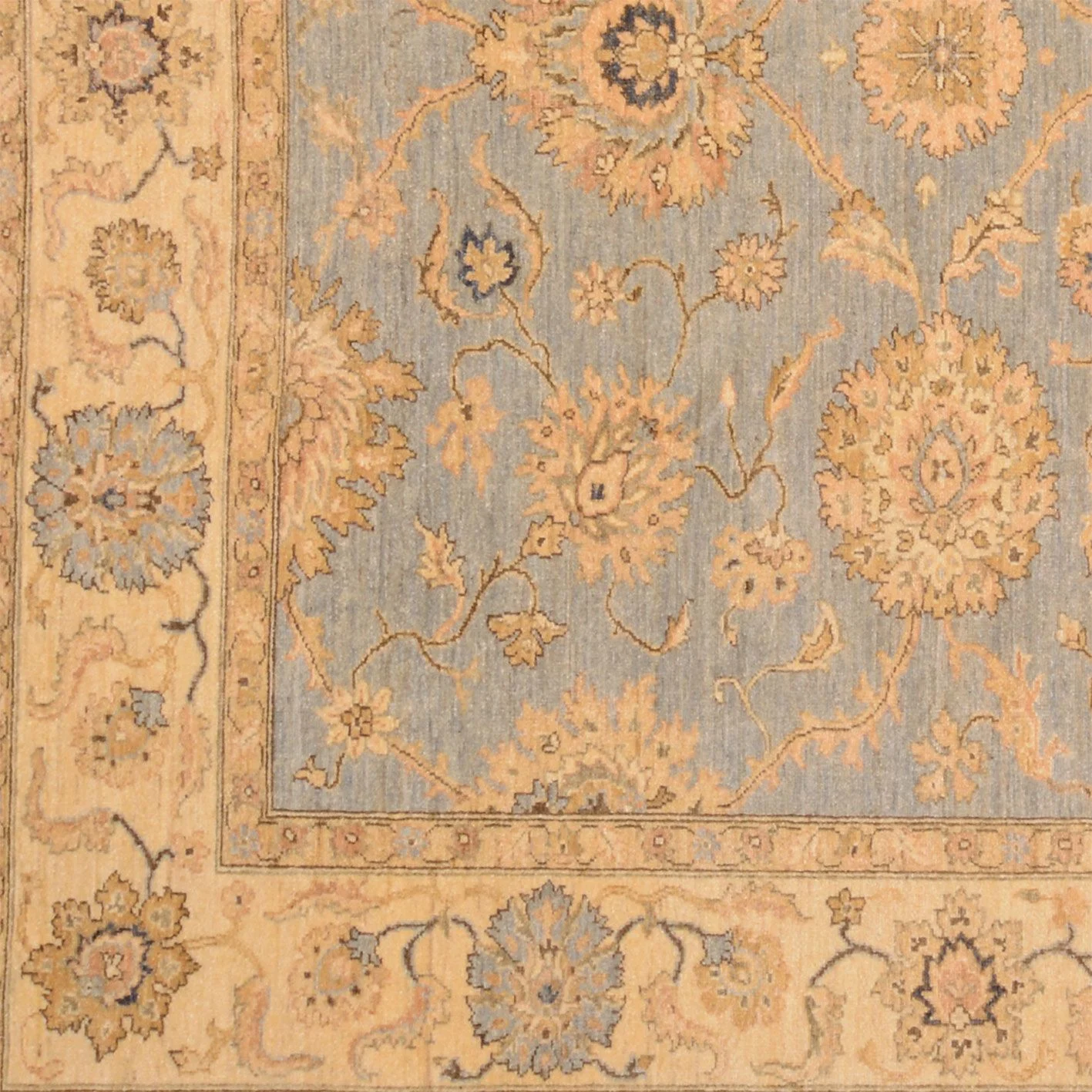 Ziegler Pakistani Rug 250 × 296 cm in Wool, hand-knotted - Image 4