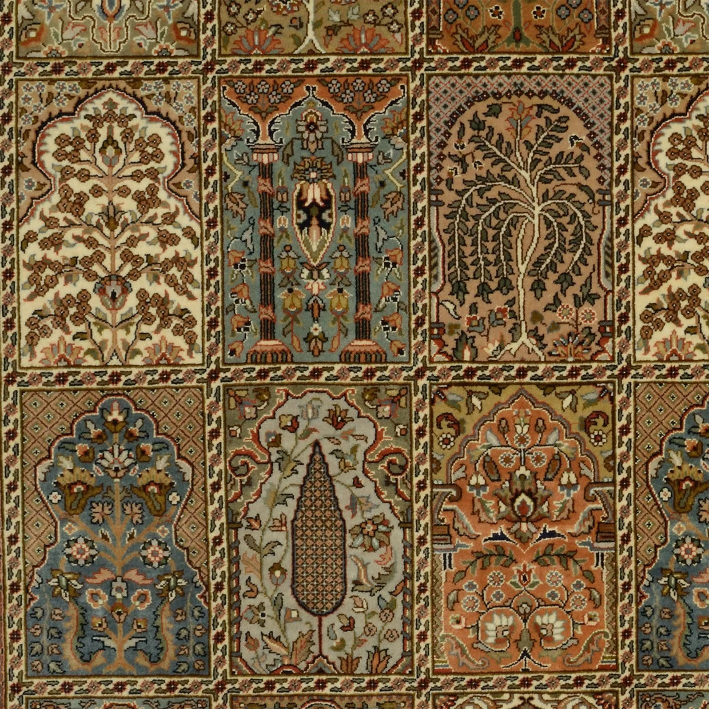 Wool Bakhtiari Indian Rug 174 × 241 cm, hand-knotted - Image 4