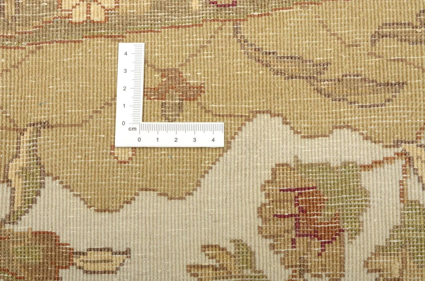 Wool Tabriz Indian Rug 296 × 296 cm, hand-knotted - Image 3