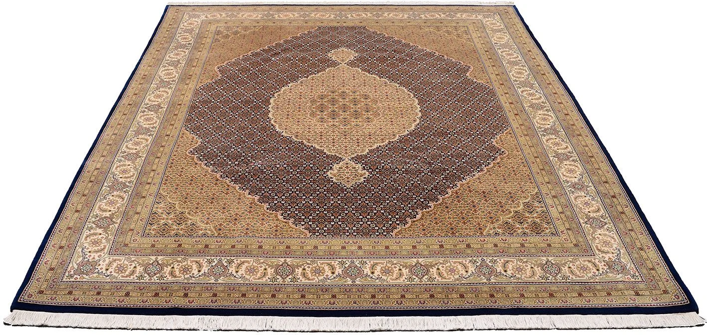 Alternative view of Hand-Knotted Tabriz Indian Rug, 251 × 314 cm, Wool