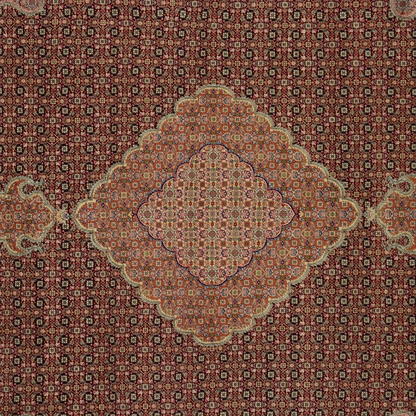 Tabriz Persian Rug 257 × 360 cm in Wool, hand-knotted - Image 4