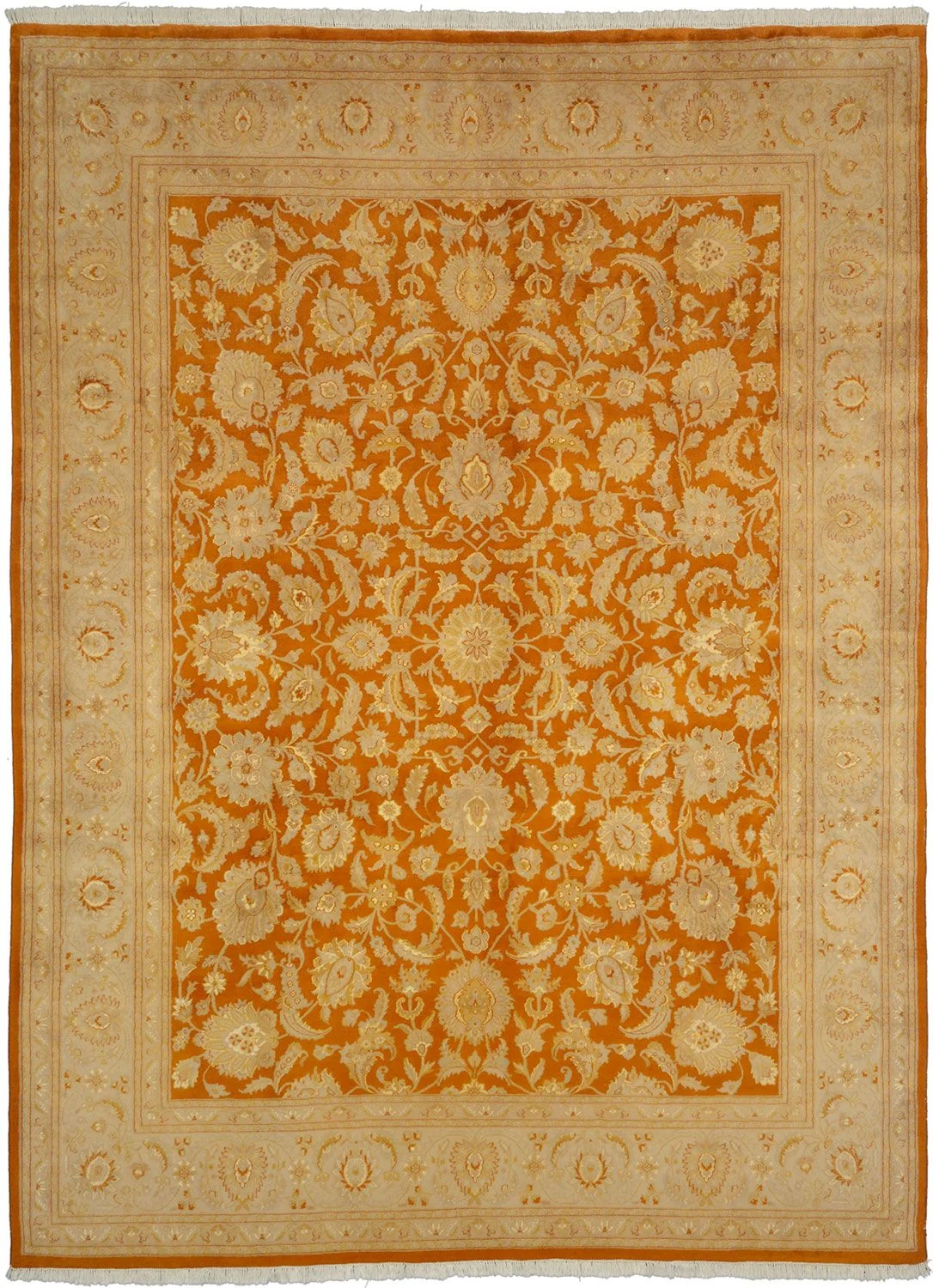 Tabriz Pakistani Rug 240 × 320 cm in Wool, hand-knotted