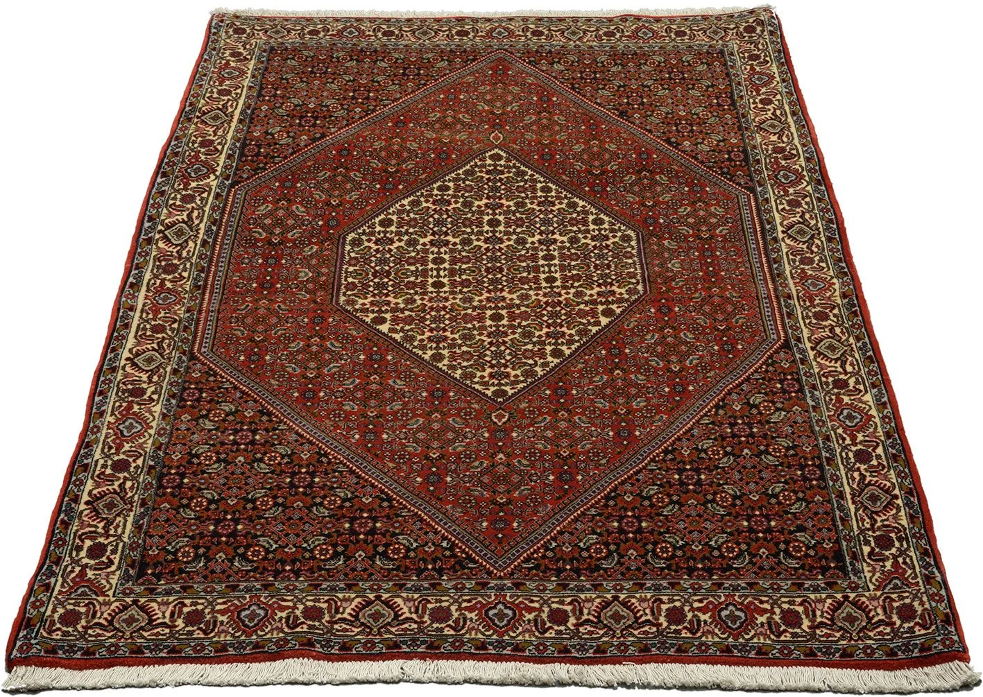 Alternative view of Wool Bijar Persian Rug 113 × 185 cm, hand-knotted