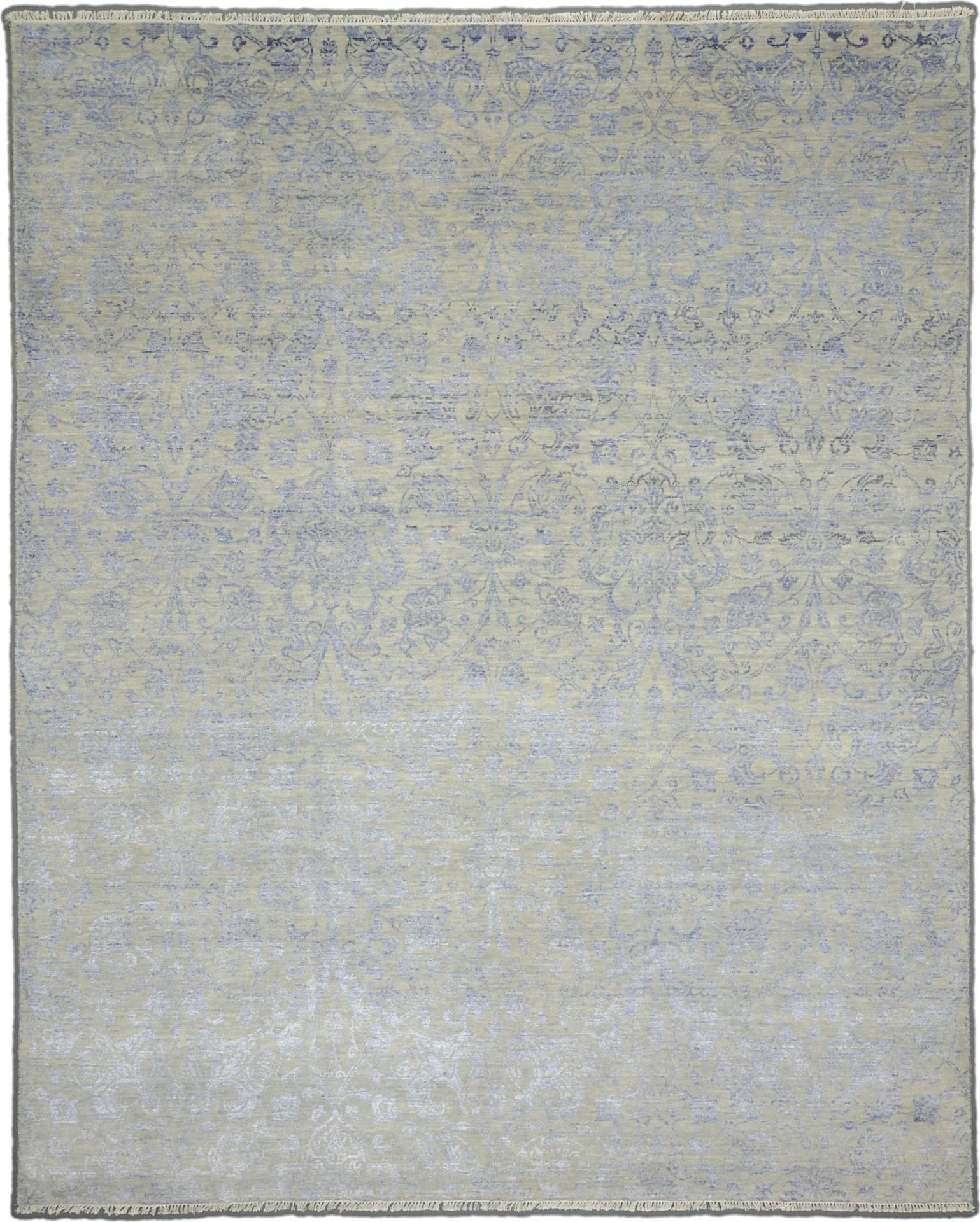Wool Indian Rug 243 × 301 cm, hand-knotted