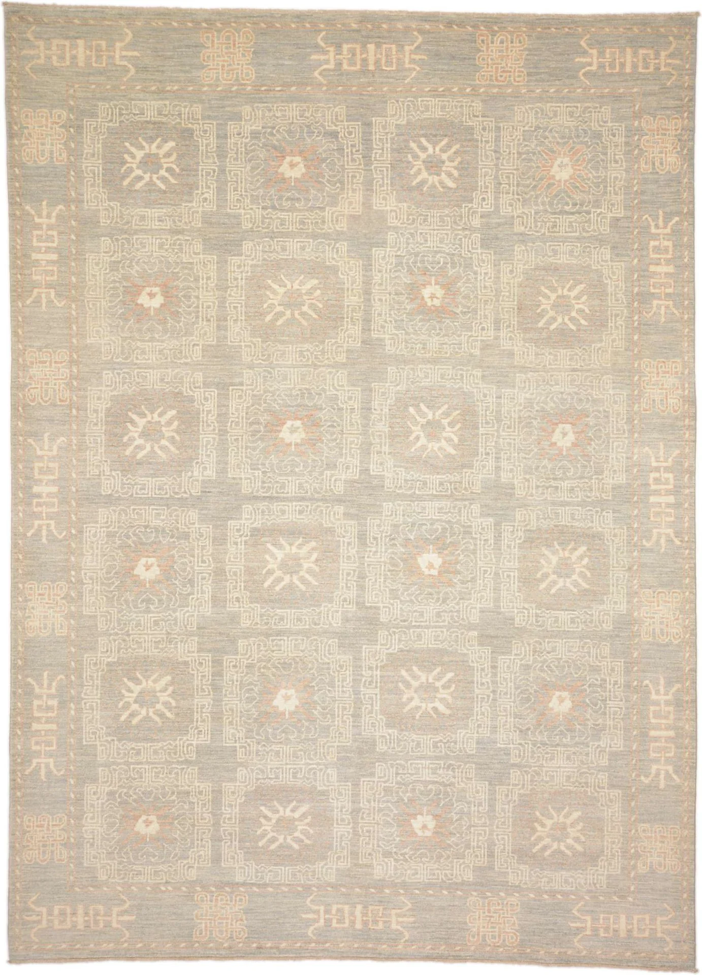 Wool Ziegler Pakistani Rug 244 × 336 cm, hand-knotted