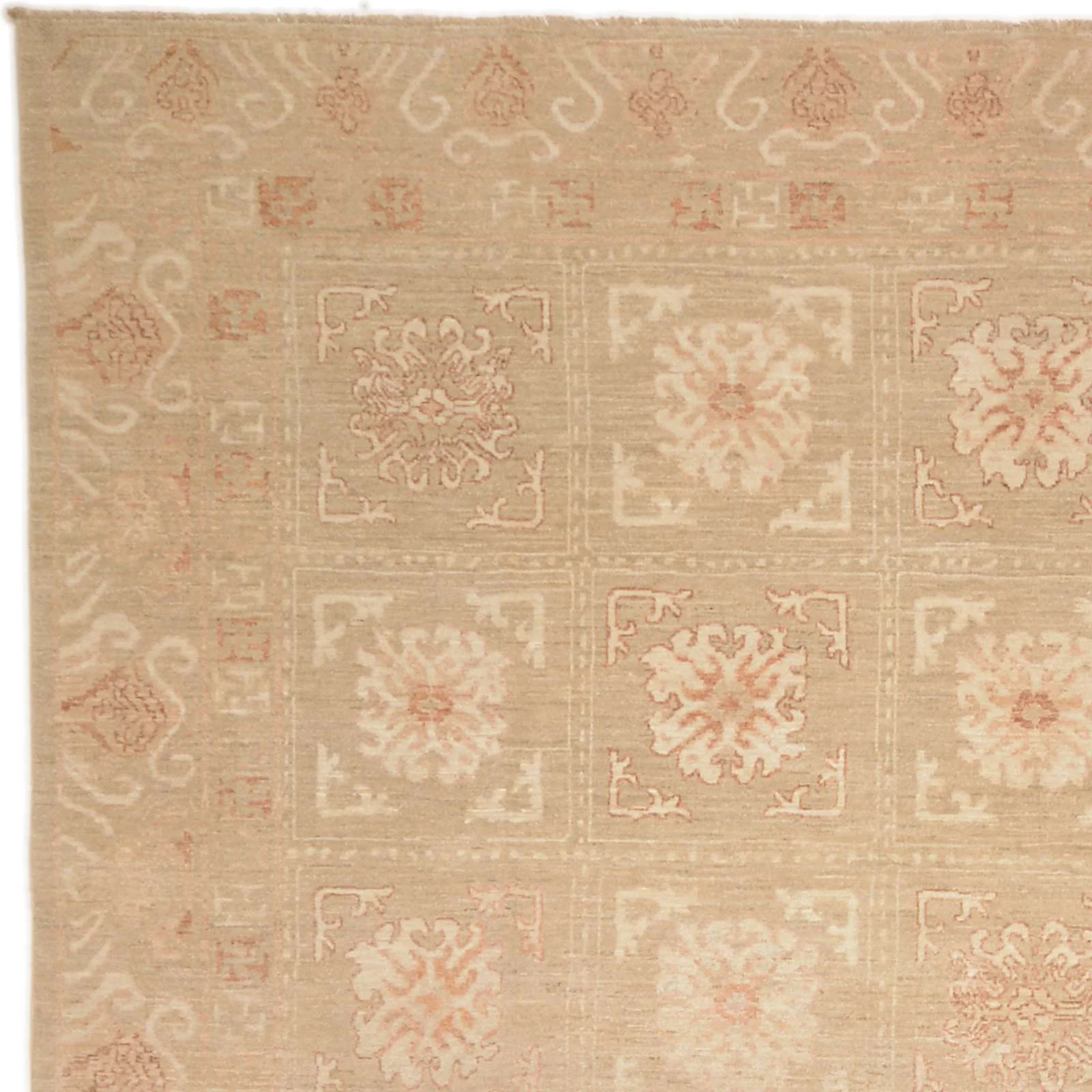Ziegler Pakistani Rug 270 × 350 cm in Wool, hand-knotted - Image 5