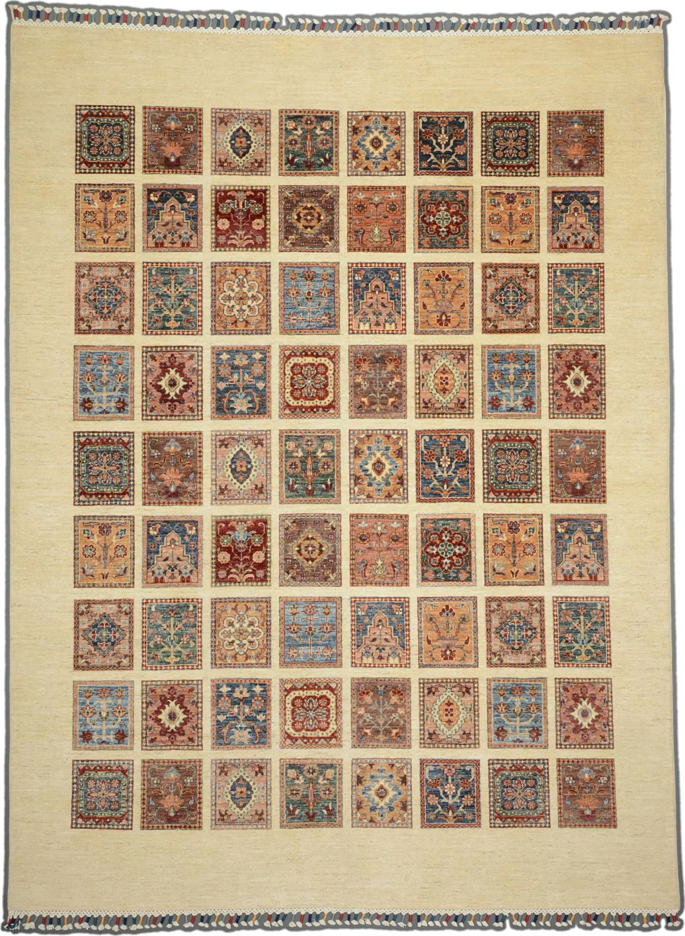 Wool Ziegler Pakistani Rug 228 × 304 cm, hand-knotted