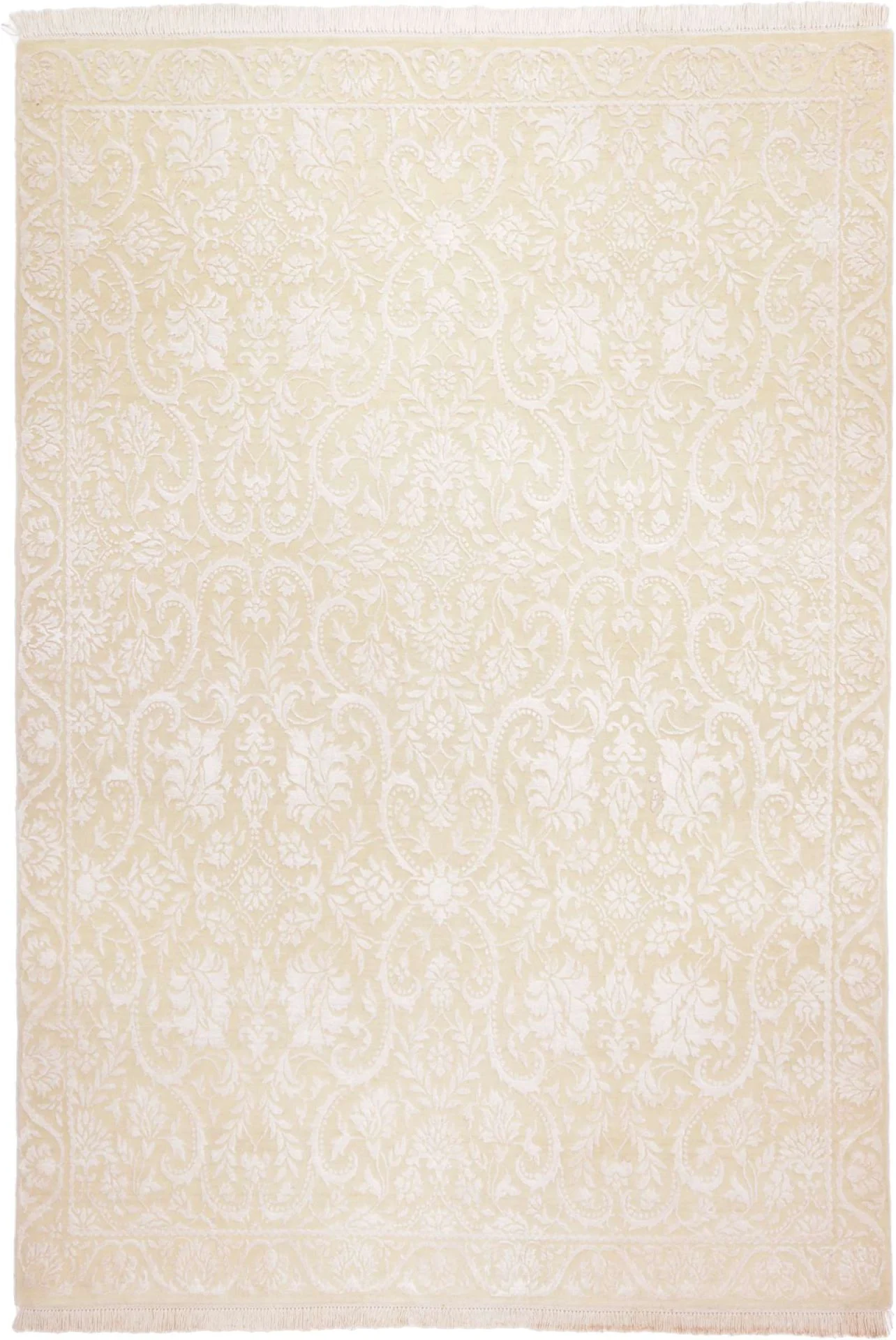 Hand-Knotted Tabriz Indian Rug, 170 × 240 cm, Wool