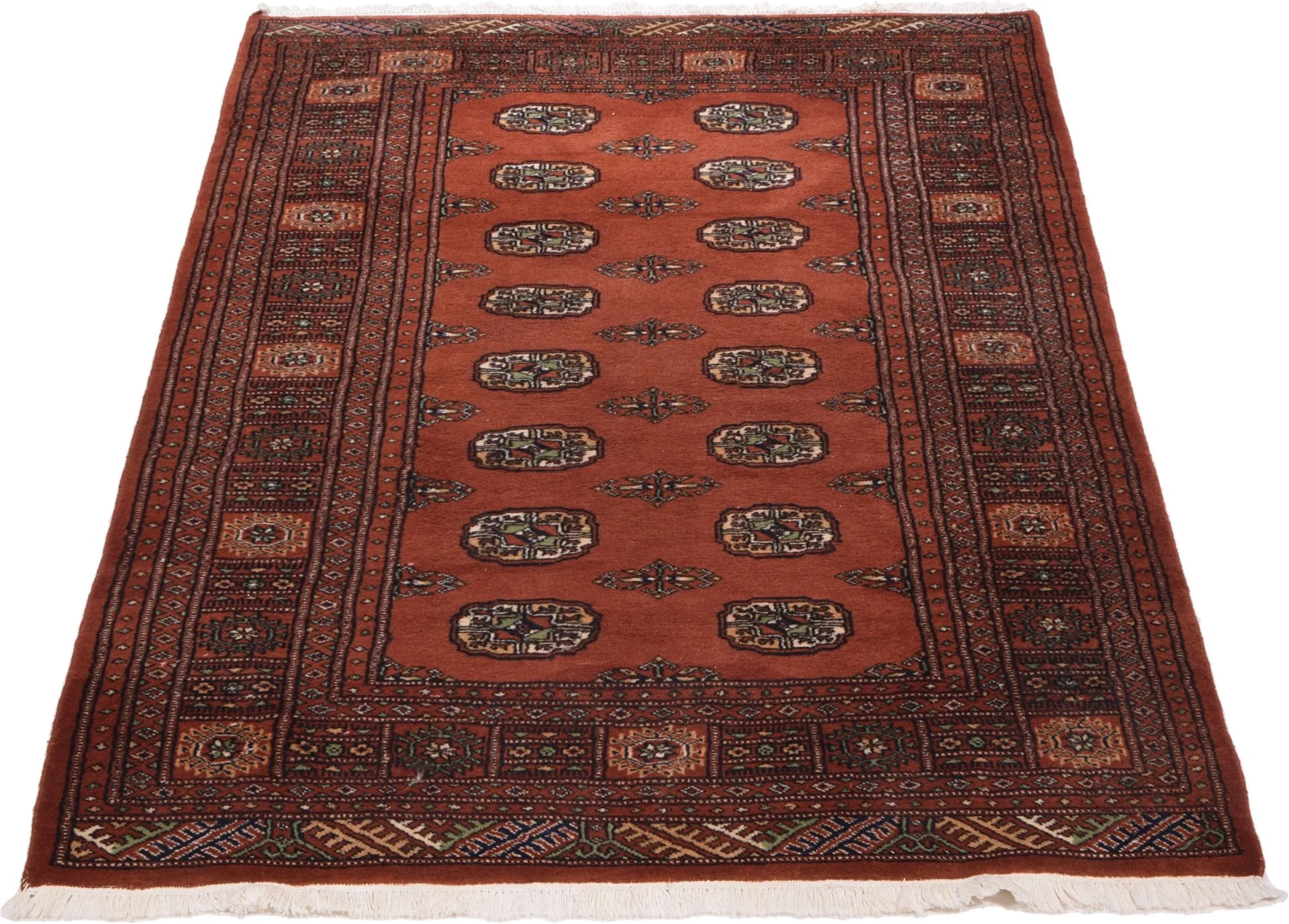 Alternative view of Pakistani Rug 124 × 200 cm in Wool, hand-knotted