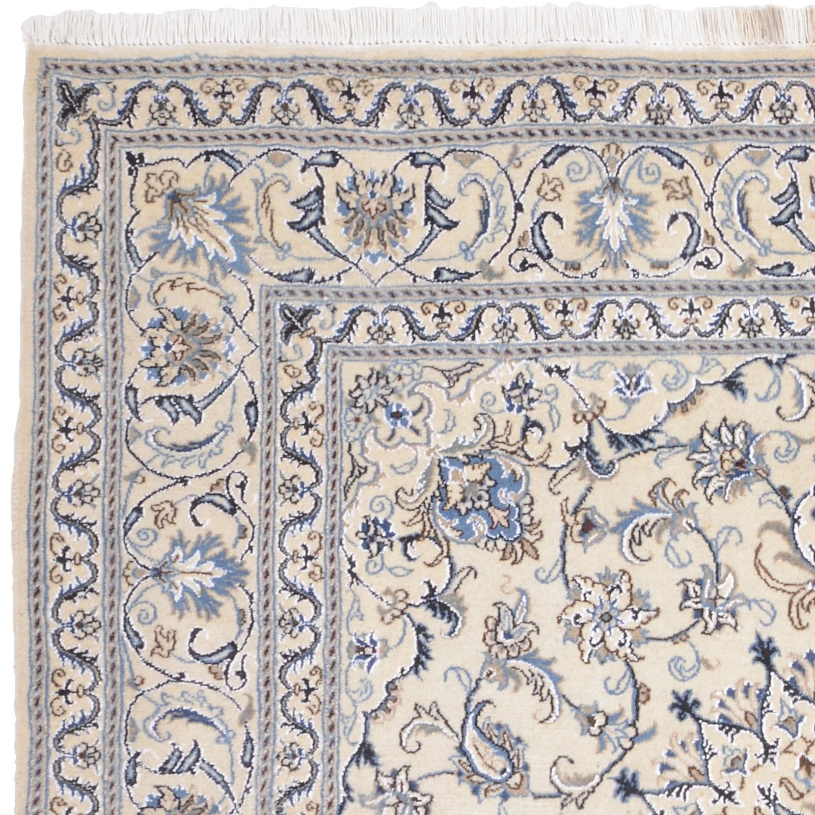 Nain Persian Rug 200 × 205 cm in Wool, hand-knotted - Image 6