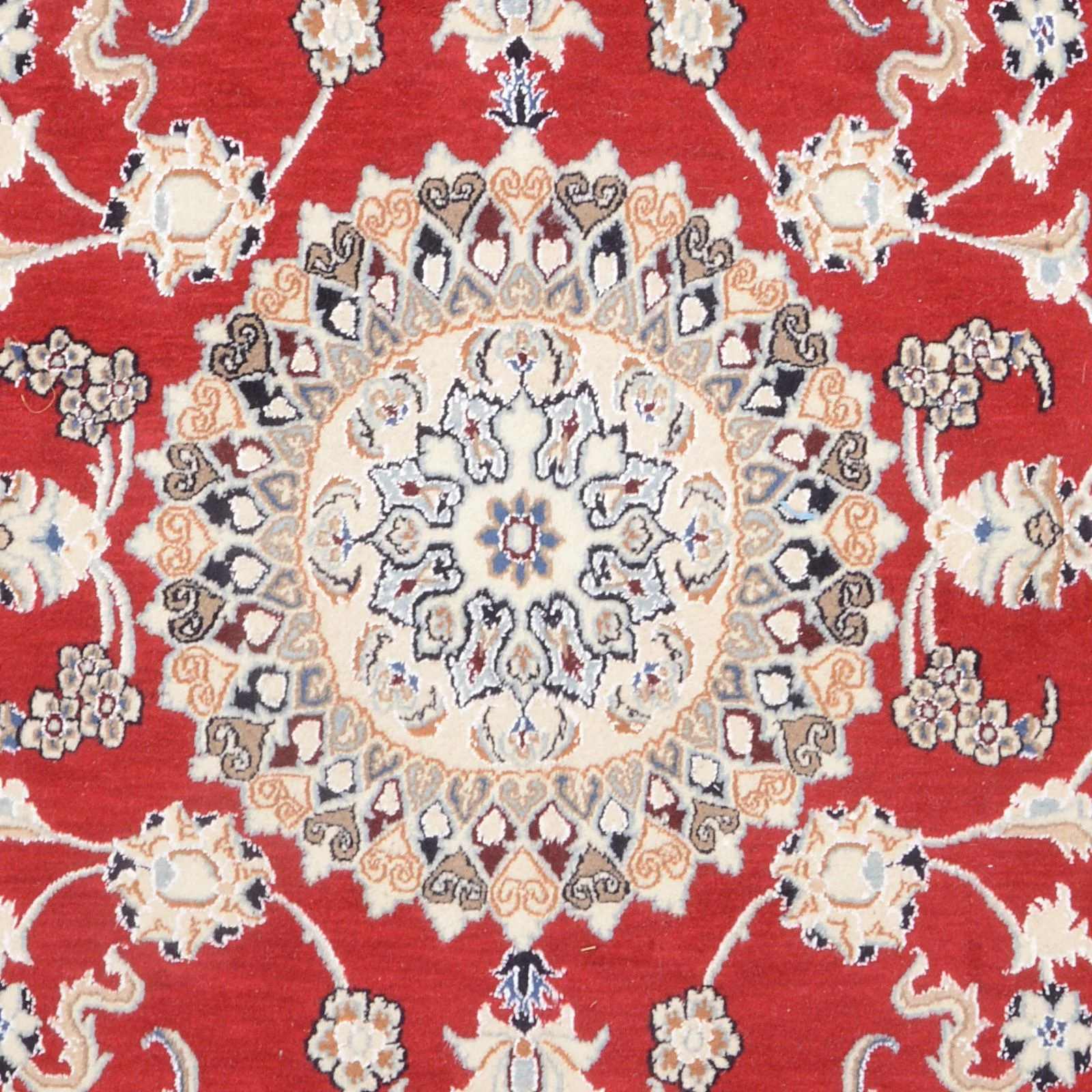 Hand-Knotted Nain Persian Rug, 209 × 311 cm, Wool - Image 5