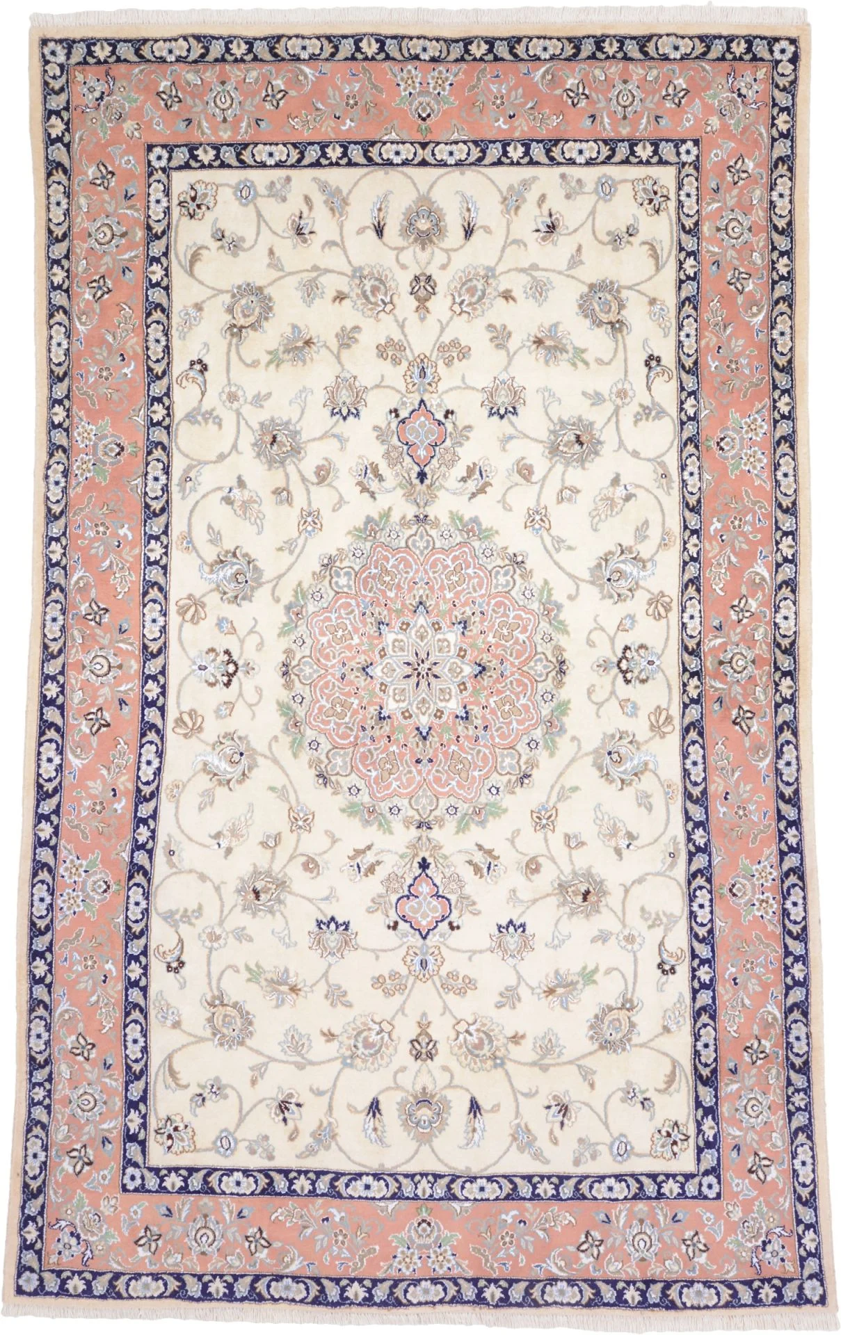 Nain Persian Rug 188 × 307 cm in Wool, hand-knotted