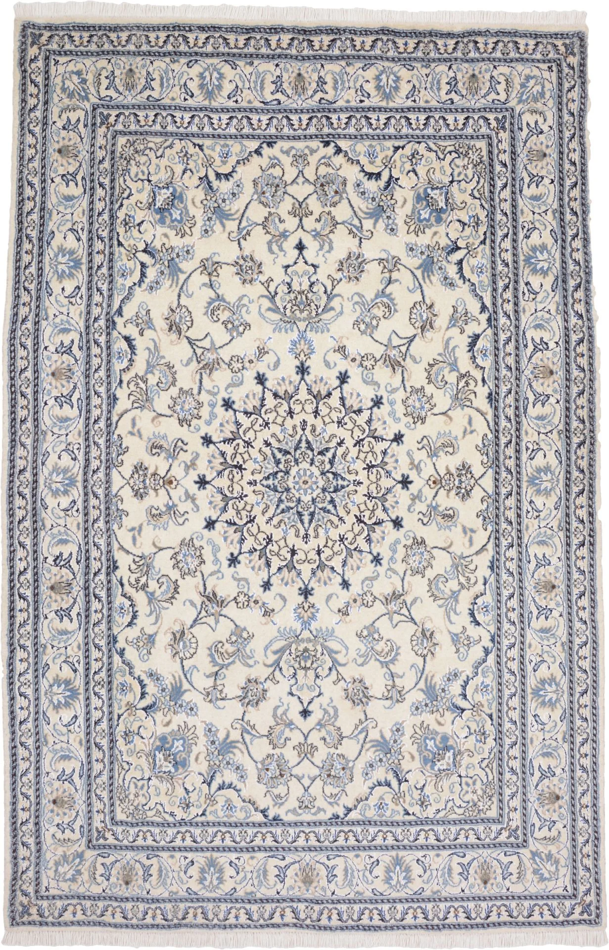 Wool Nain Persian Rug 167 × 257 cm, hand-knotted