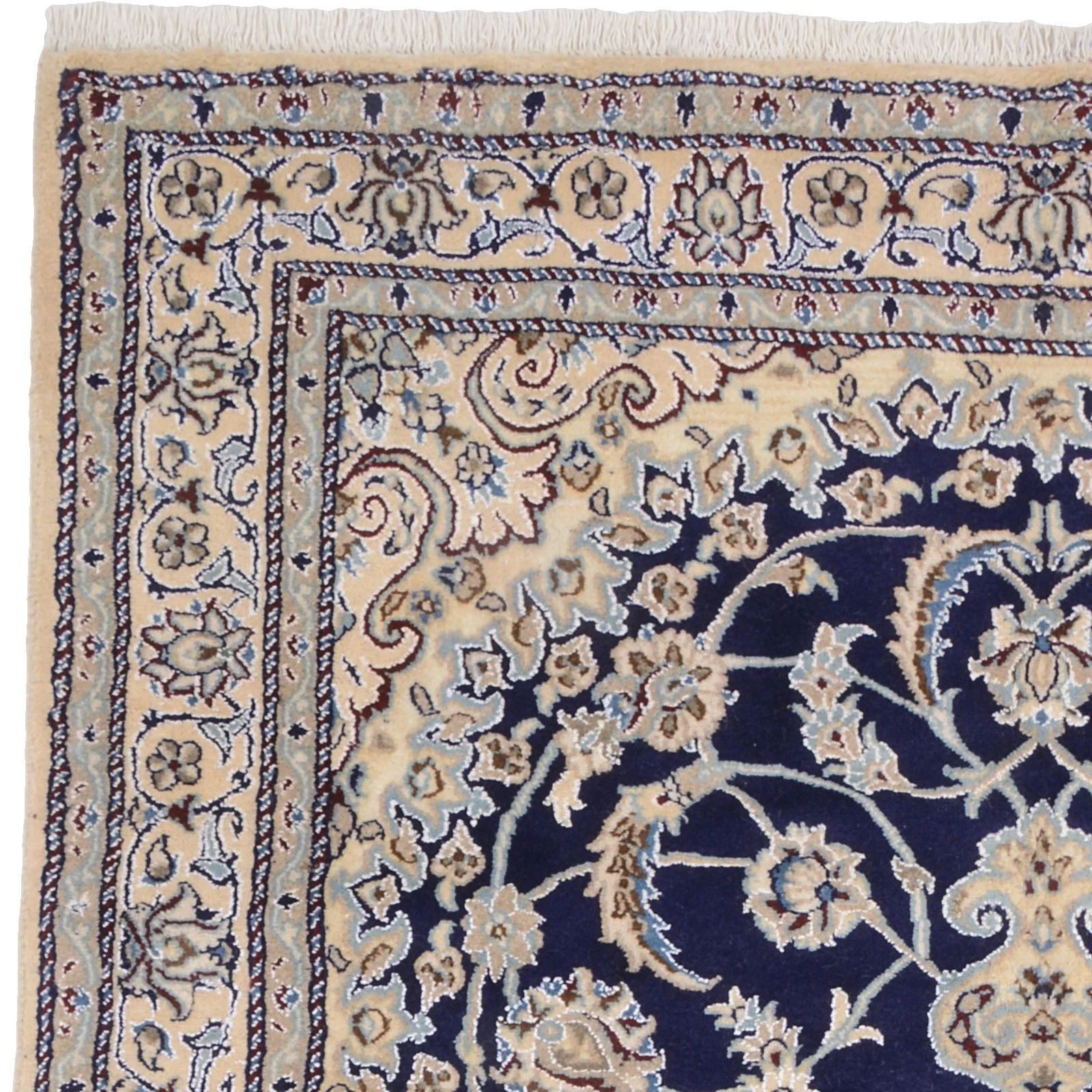Wool Nain Persian Rug 157 × 260 cm, hand-knotted - Image 6
