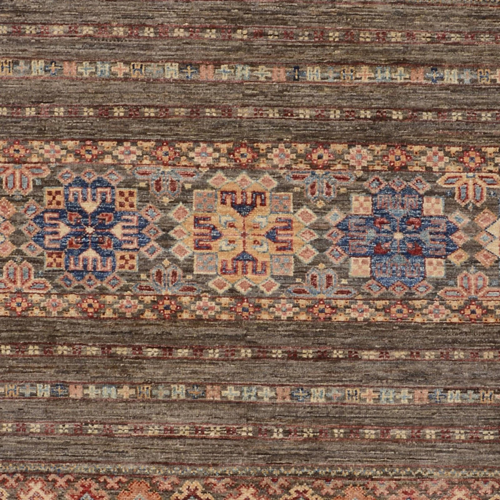 Wool Samarkand Afghan Rug 174 × 242 cm, hand-knotted - Image 5
