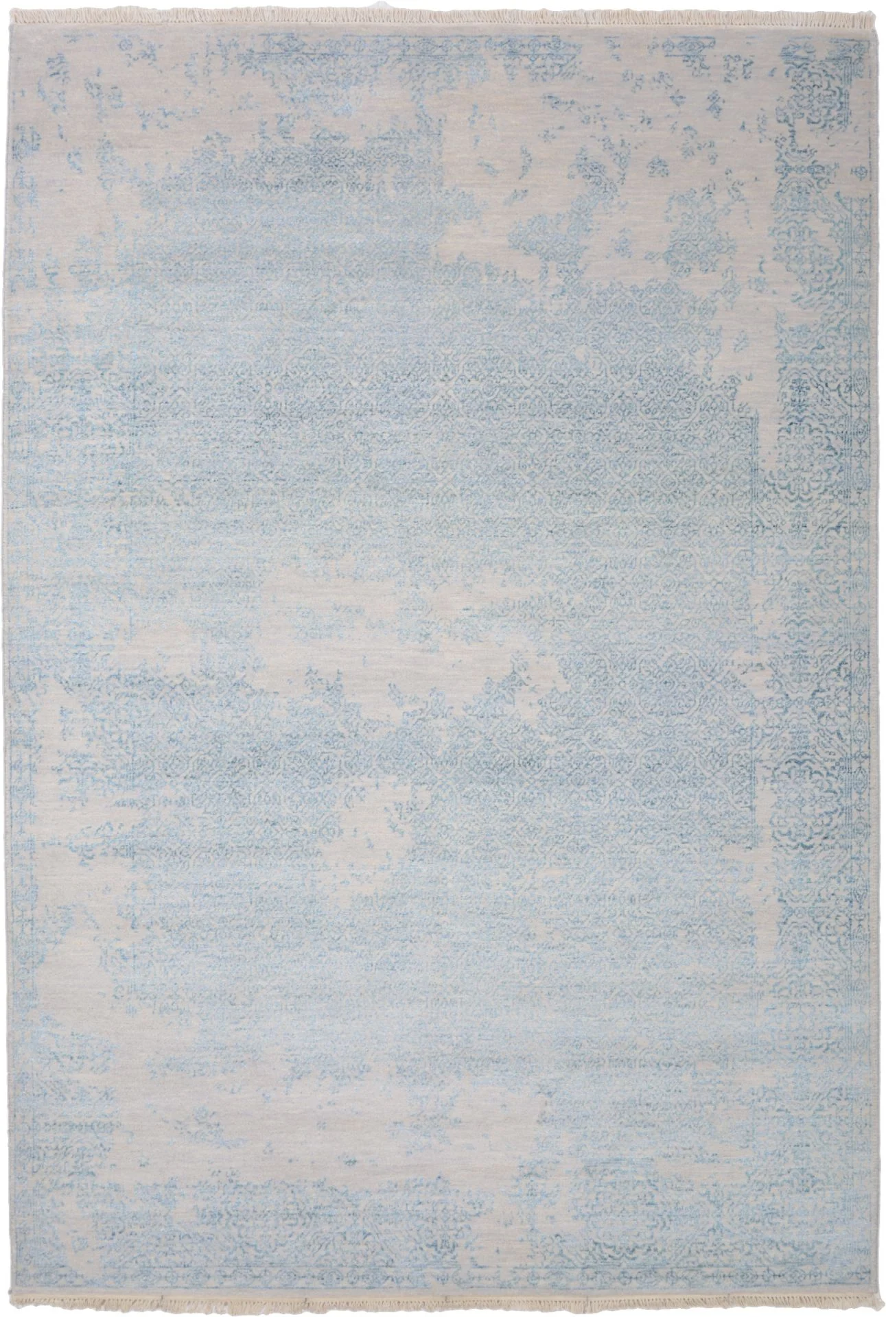 Hand-Knotted Indian Rug, 167 × 246 cm, Wool