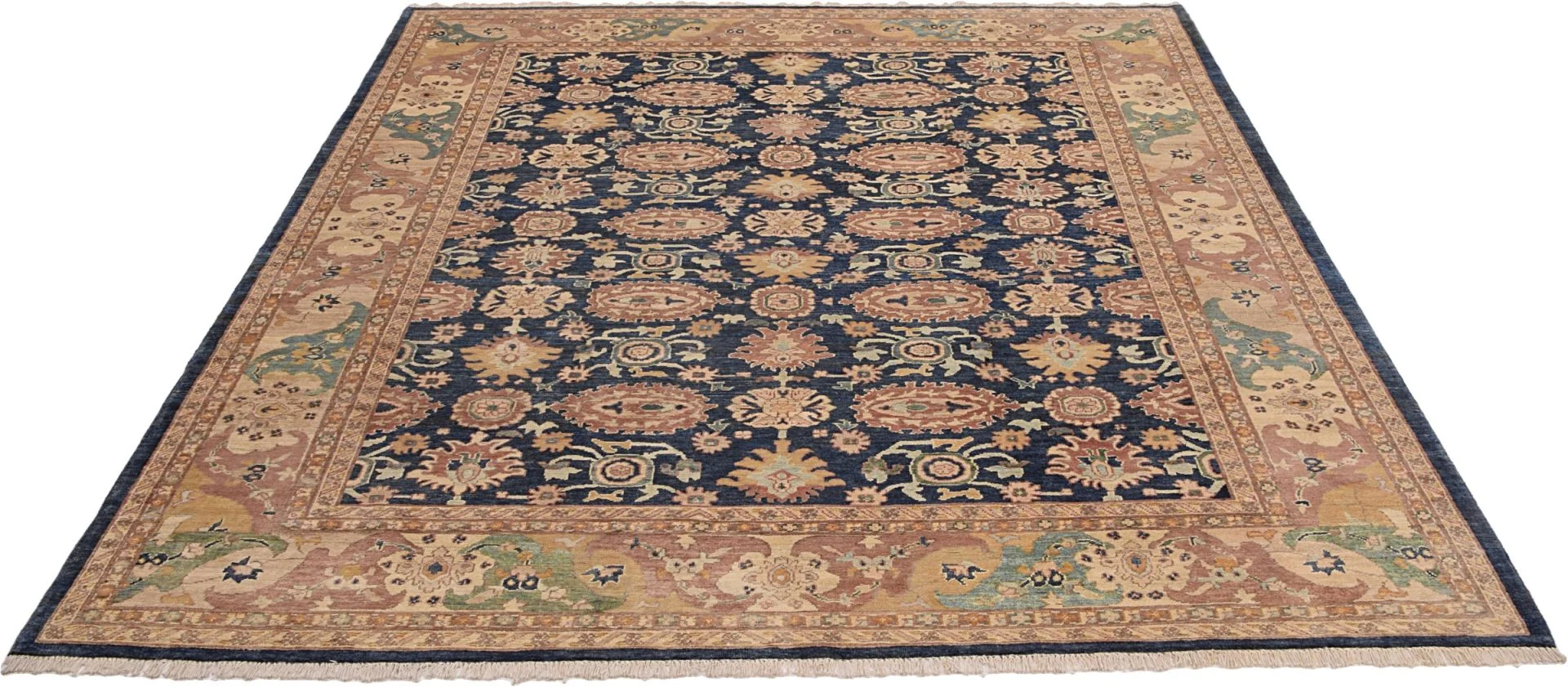 Alternative view of Wool Ziegler Pakistani Rug 250 × 303 cm, hand-knotted
