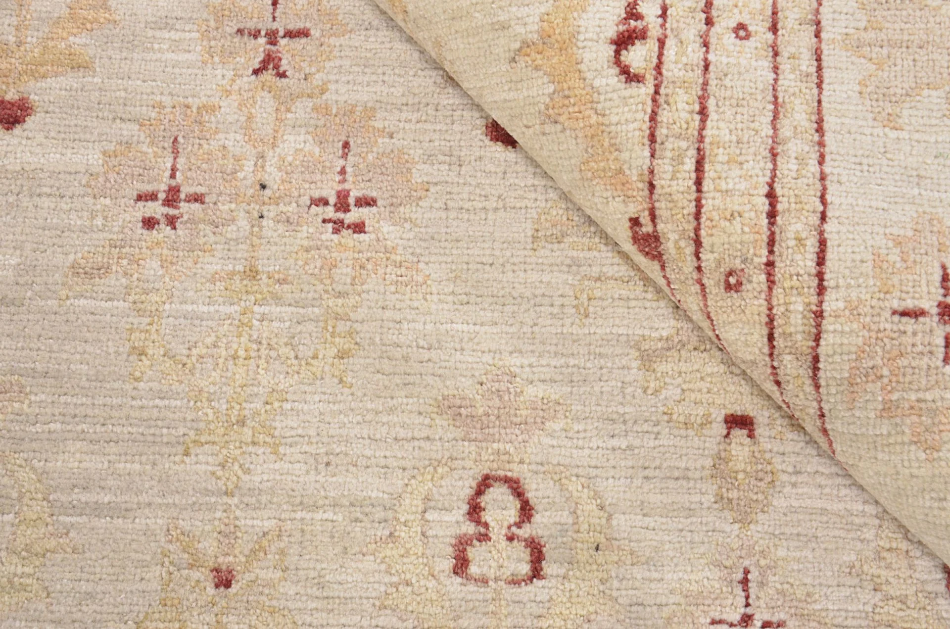 Hand-Knotted Ziegler Pakistani Rug, 255 × 330 cm, Wool - Image 4