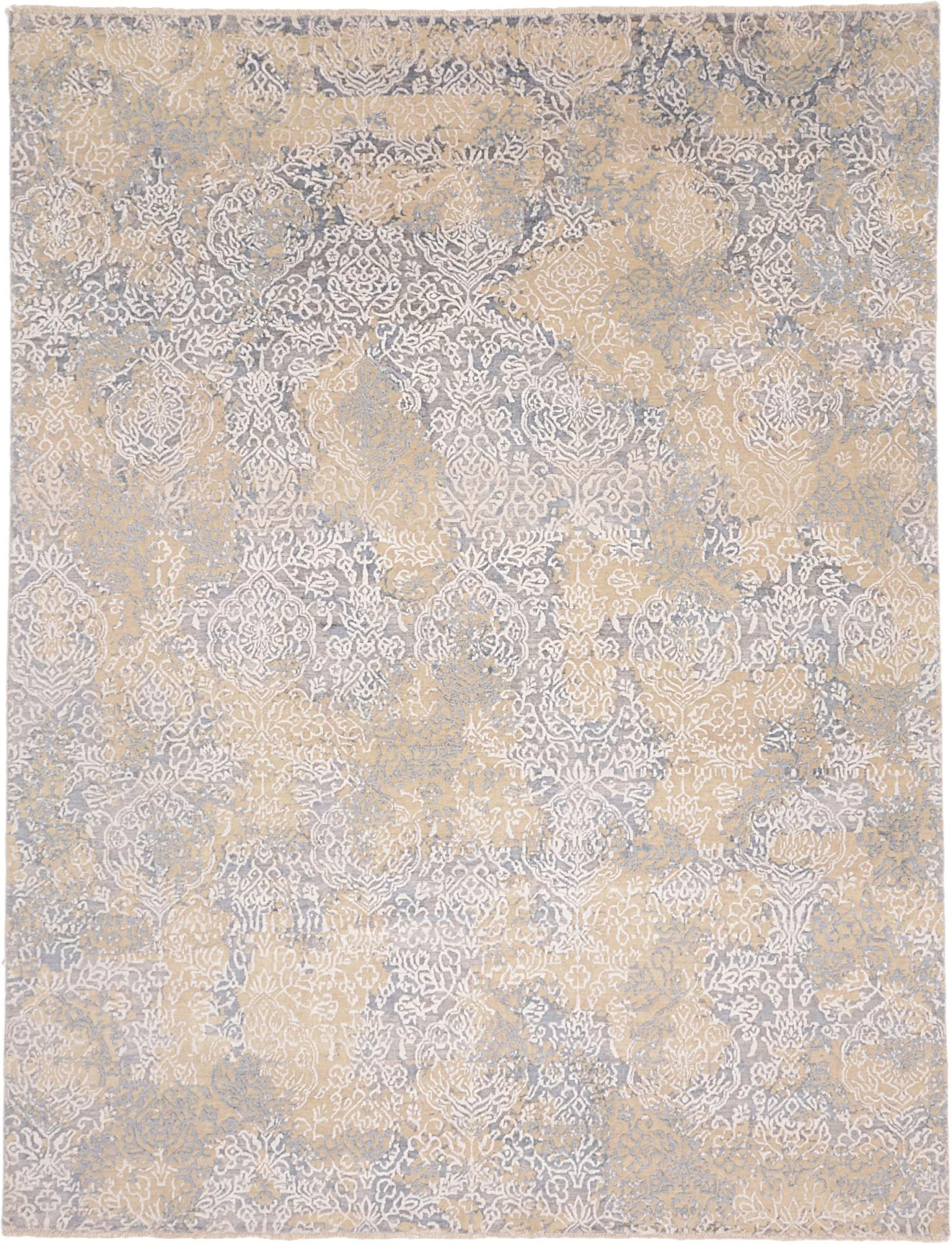 Wool Indian Rug 236 × 308 cm, hand-knotted