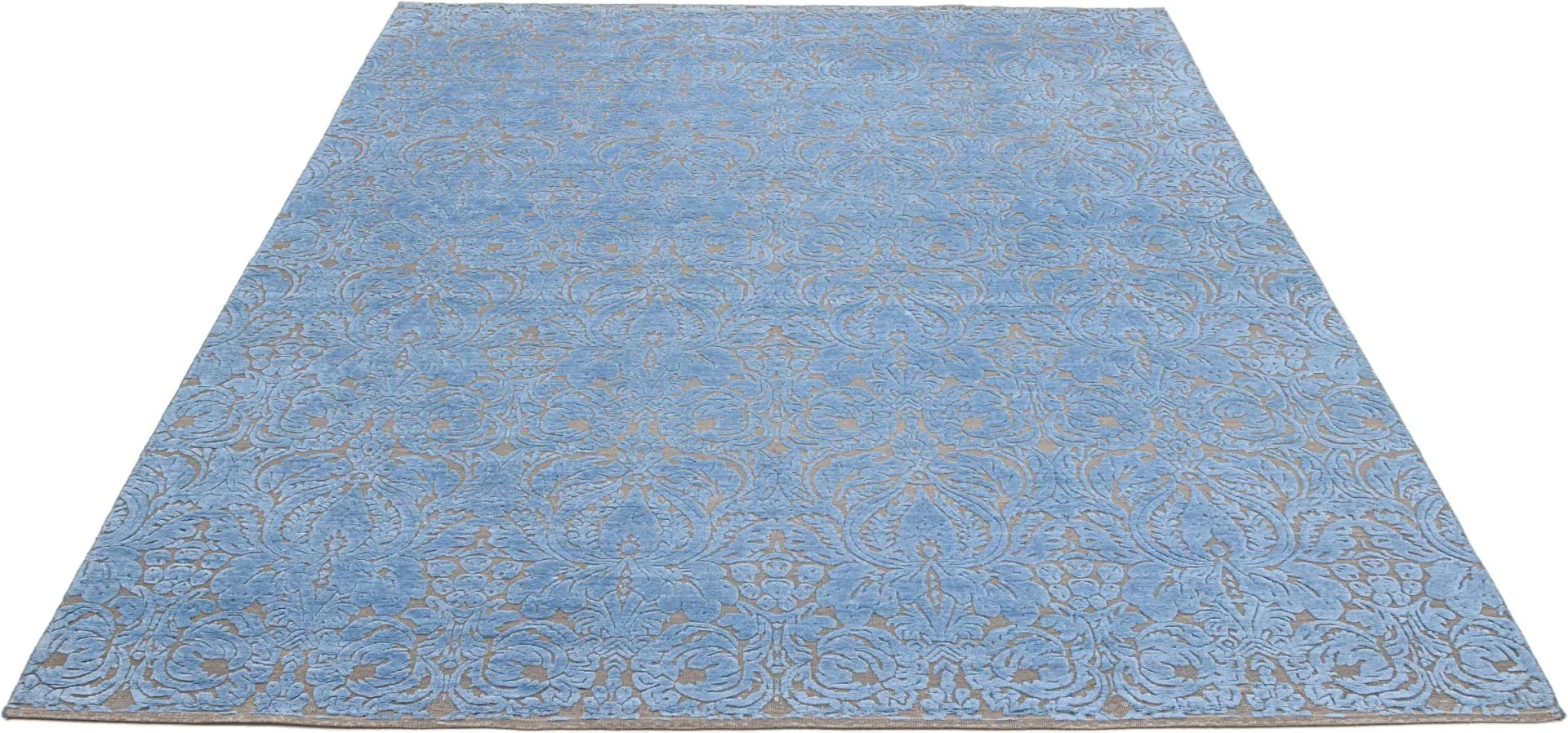Alternative view of Indian Rug 249 × 314 cm in Wool, hand-knotted