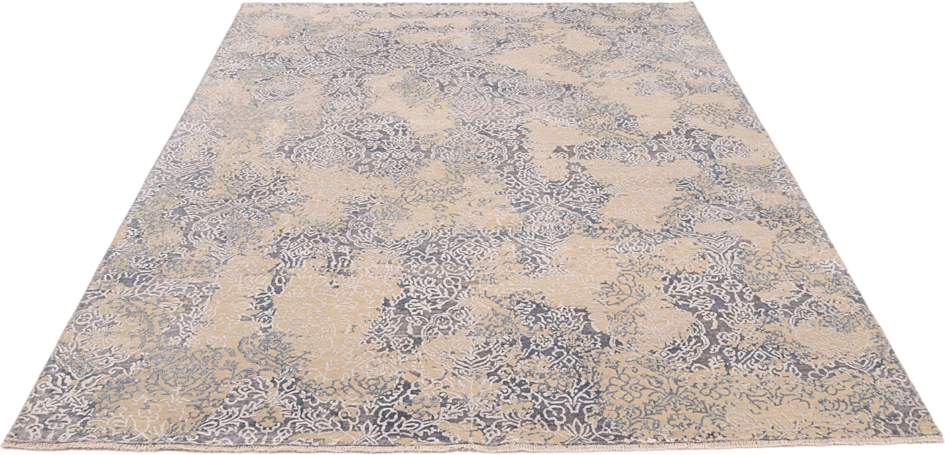 Alternative view of Wool Indian Rug 236 × 308 cm, hand-knotted