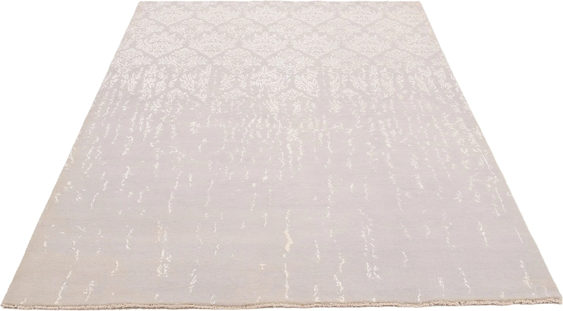 Alternative view of Wool Indian Rug 204 × 303 cm, hand-knotted