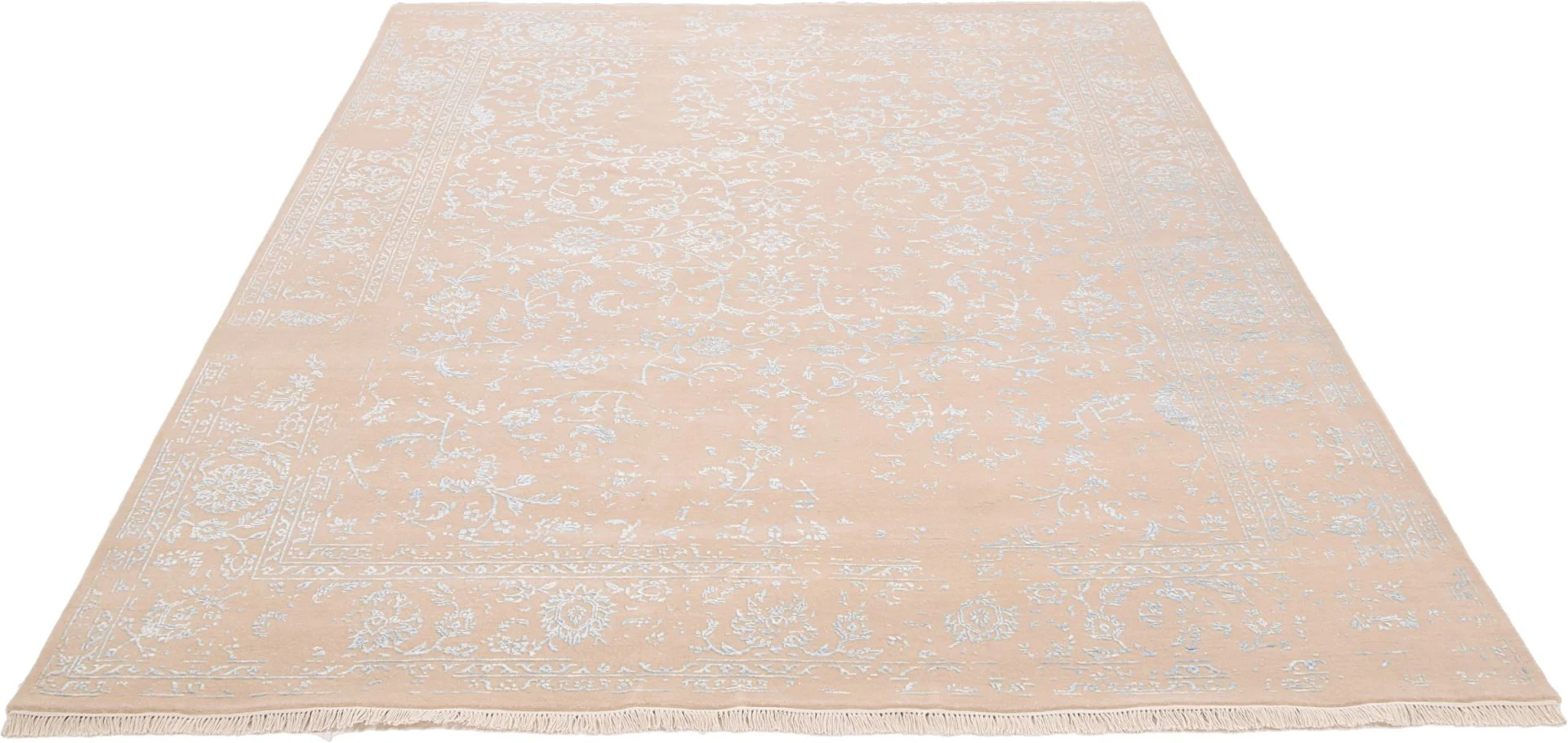 Alternative view of Wool Indian Rug 240 × 299 cm, hand-knotted