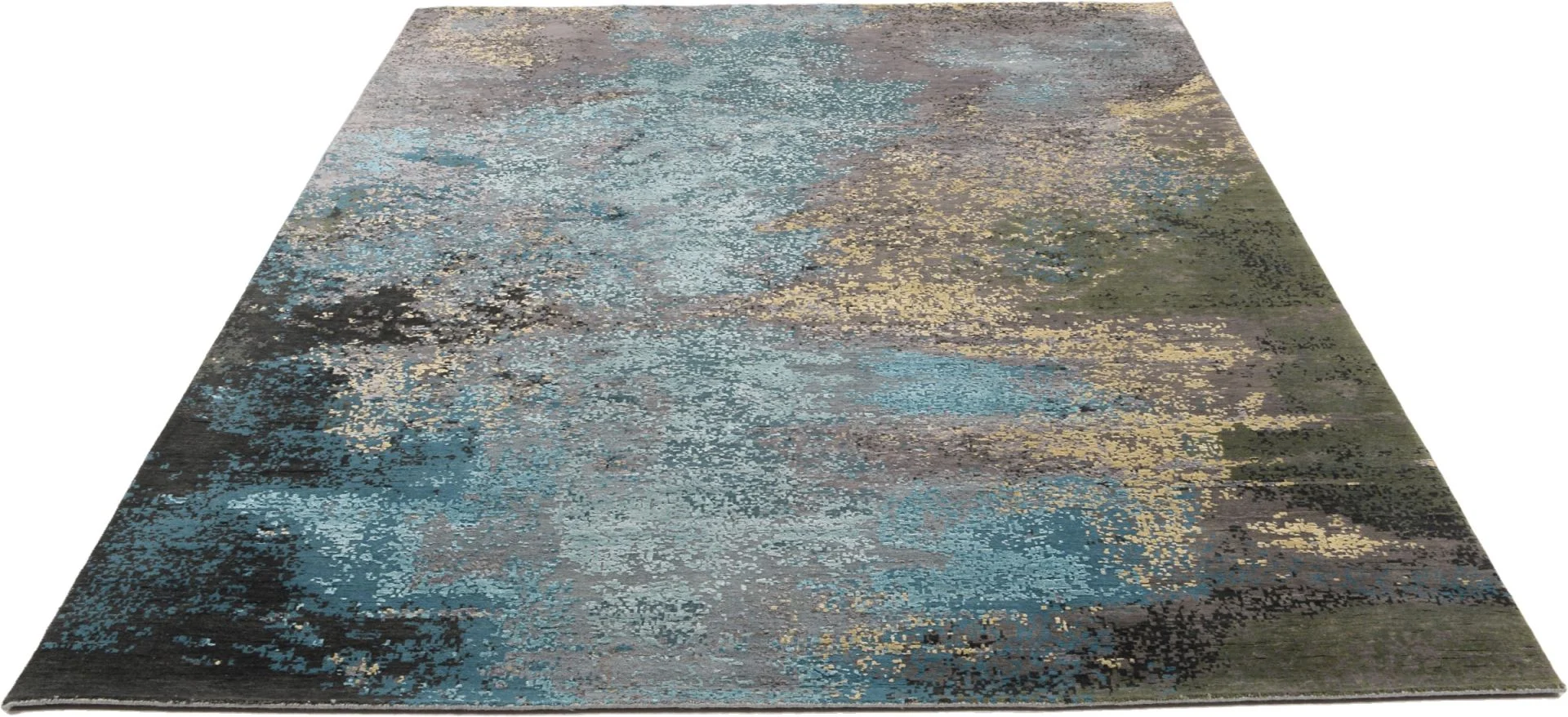 Alternative view of Indian Rug 247 × 305 cm, hand-knotted