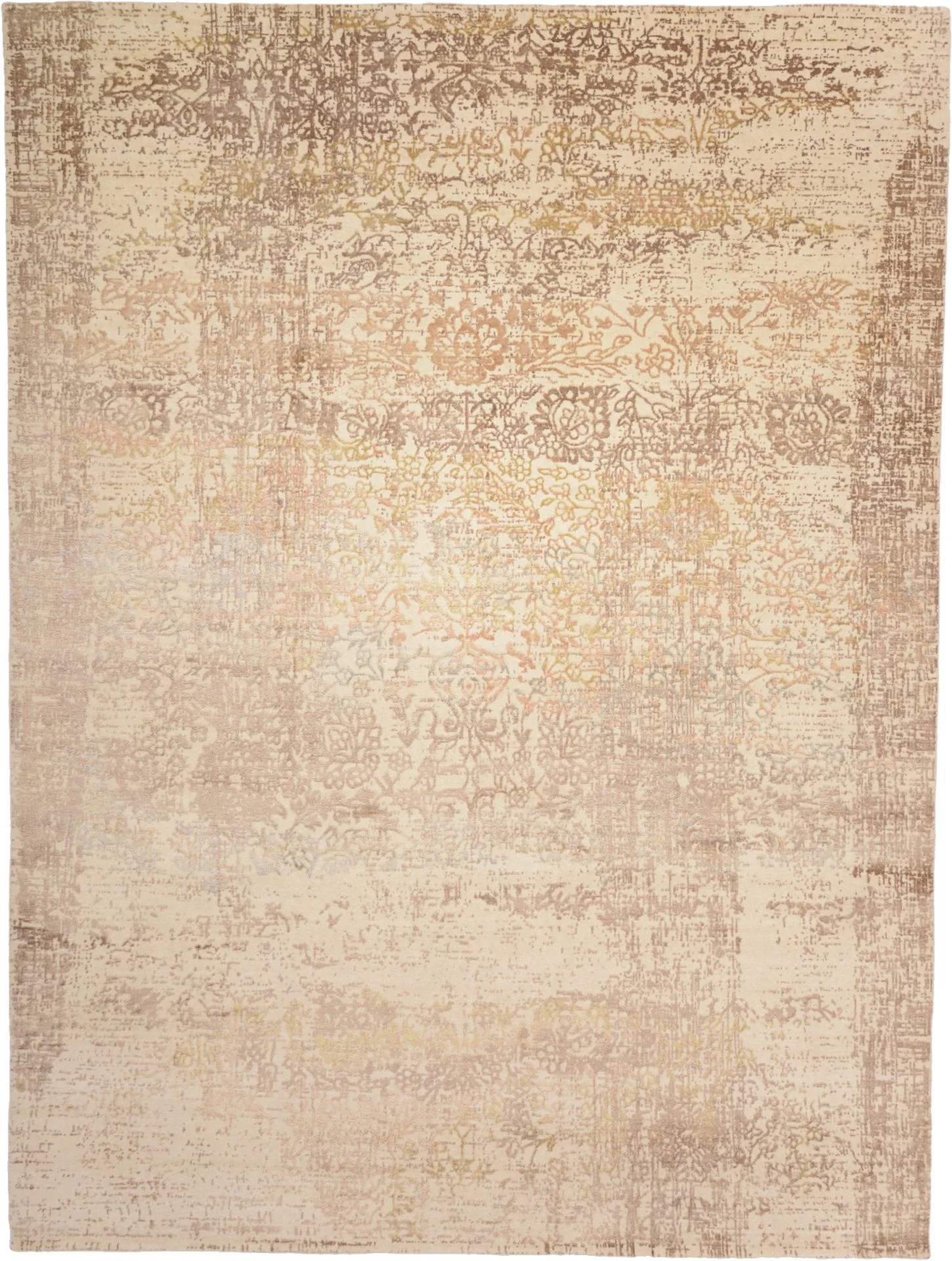 Farahan Indian Rug 270 × 361 cm in Silk, hand-knotted