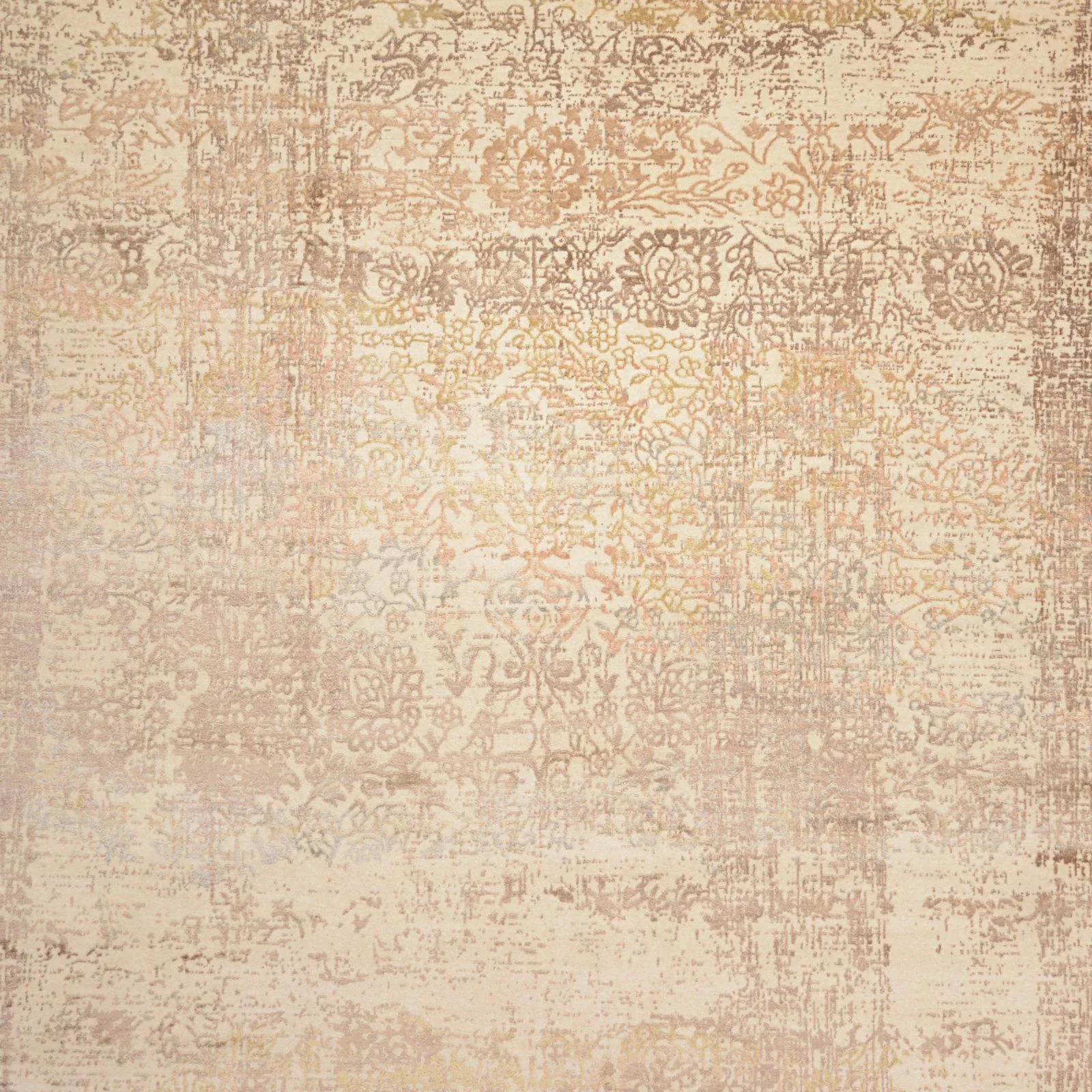 Farahan Indian Rug 270 × 361 cm in Silk, hand-knotted - Image 5