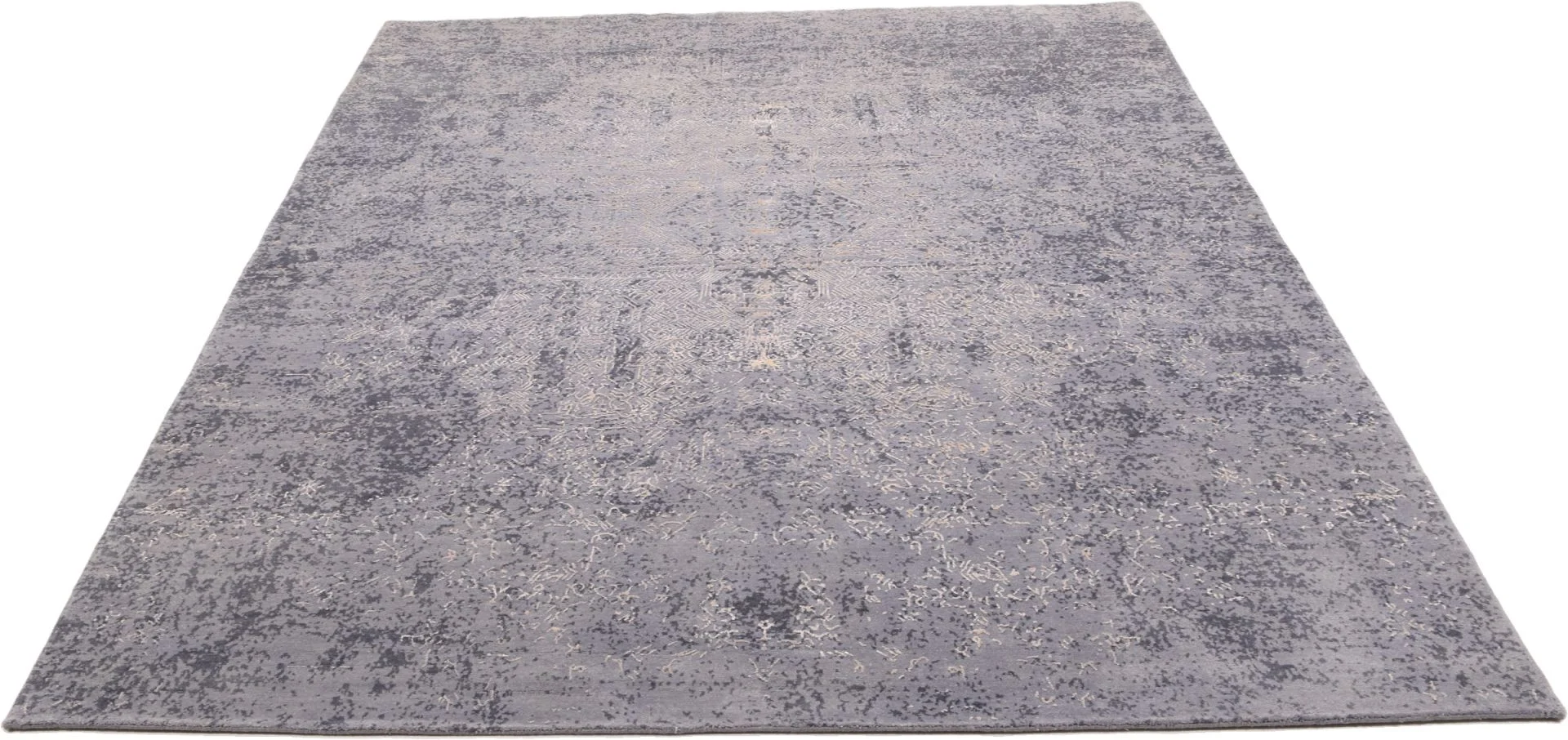 Alternative view of Hand-Knotted Tabriz Indian Rug, 246 × 306 cm