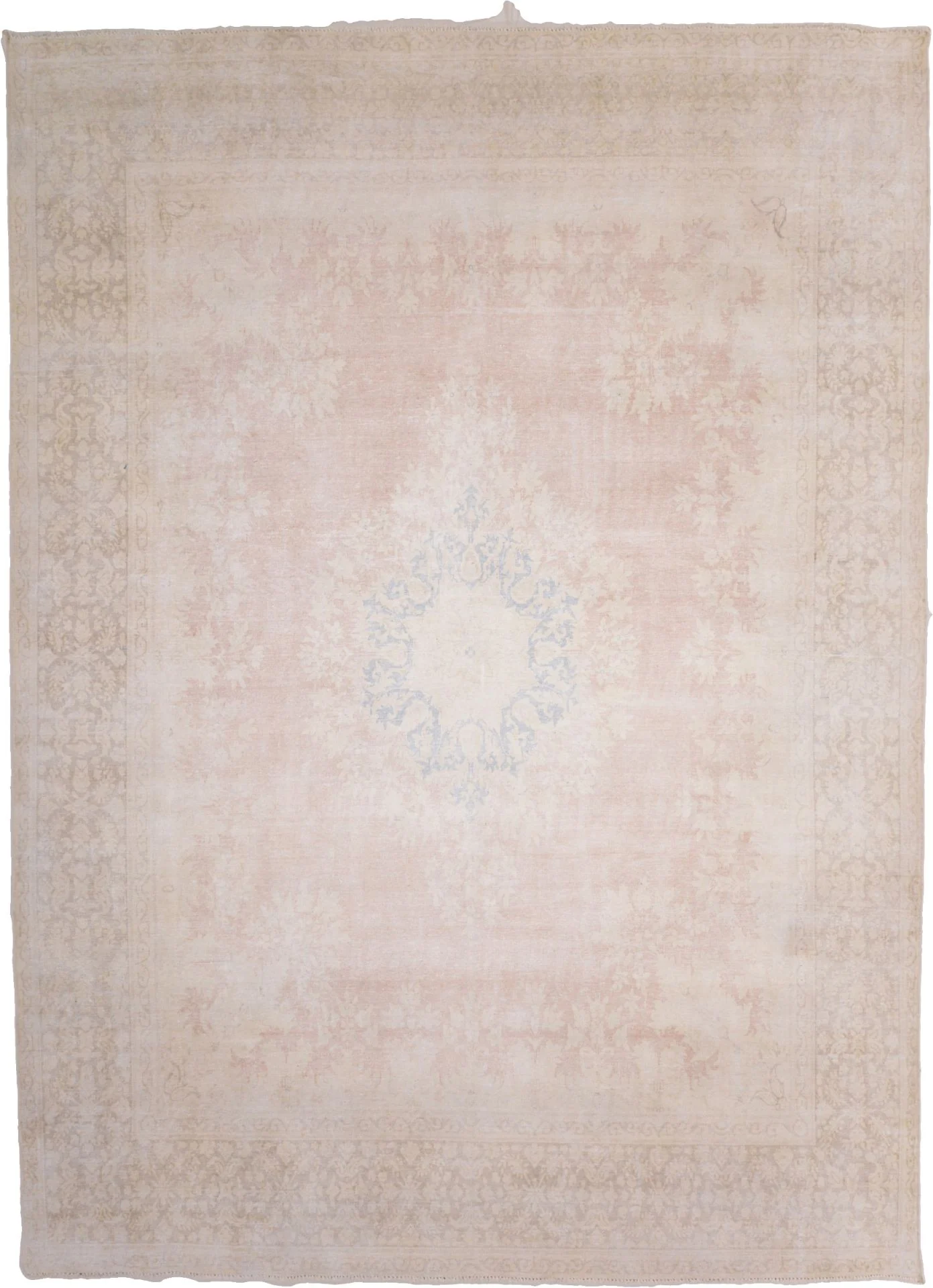 Pakistani Rug 394 × 289 cm in Wool, hand-knotted