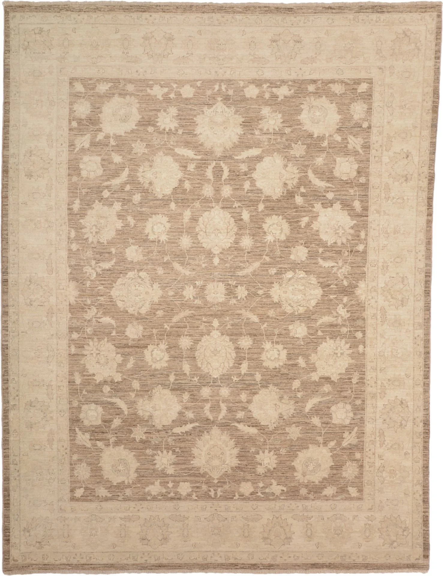 Wool Ziegler Pakistani Rug 270 × 358 cm, hand-knotted